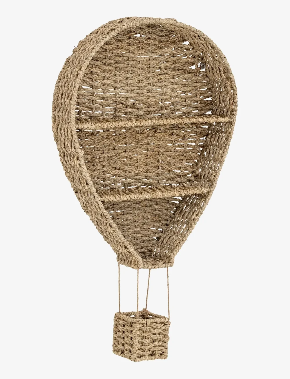 Bloomingville - Ditter Bookcase, Brown, Seagrass - riiulid - brown - 2