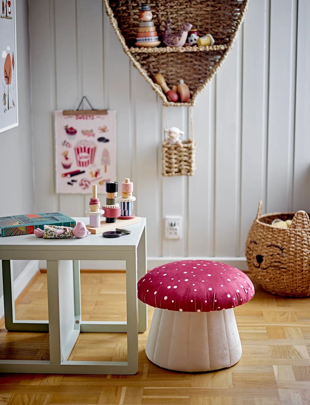 Bloomingville - Ditter Bookcase, Brown, Seagrass - riiulid - brown - 0