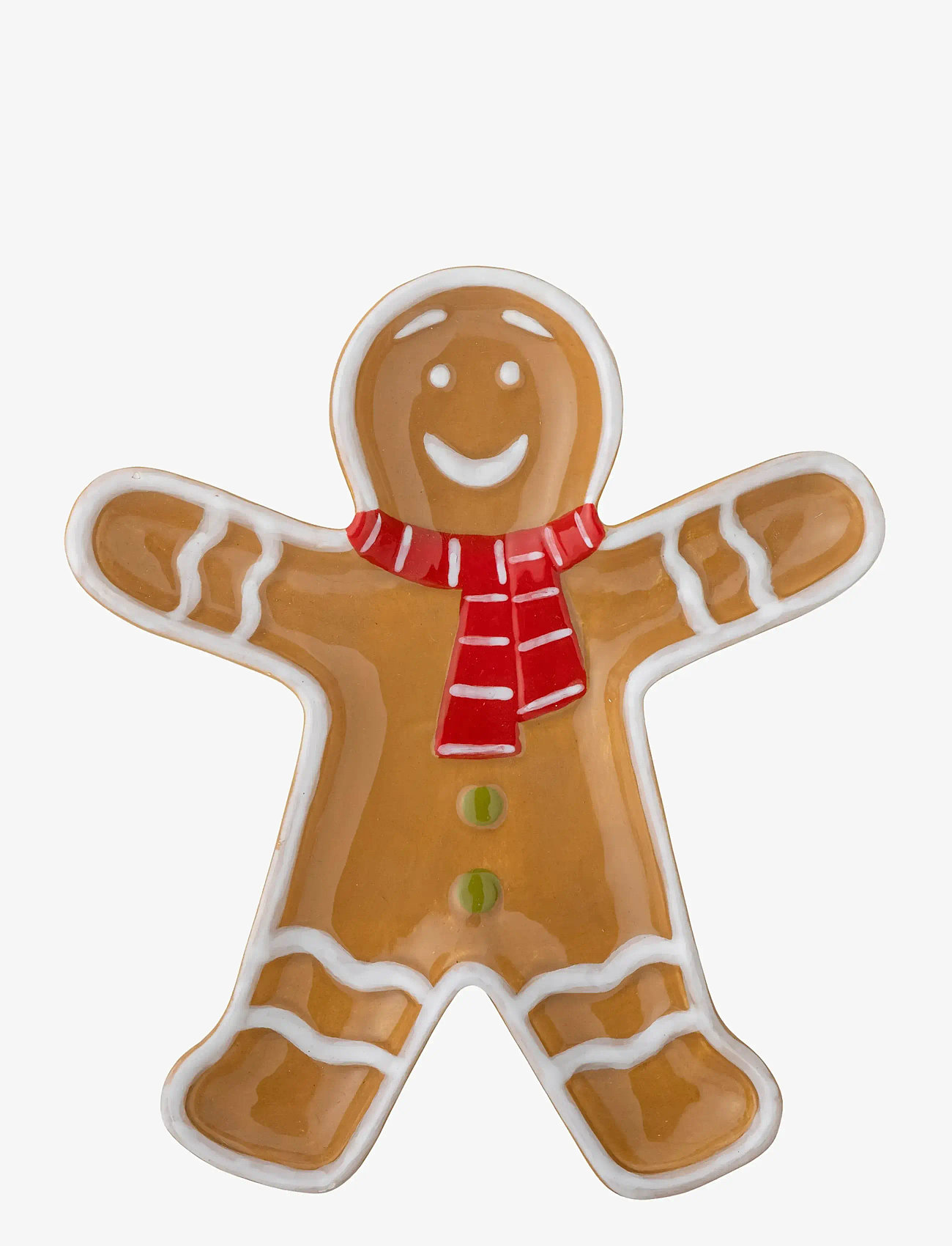 Bloomingville - Ginnie Plate - brown - 0