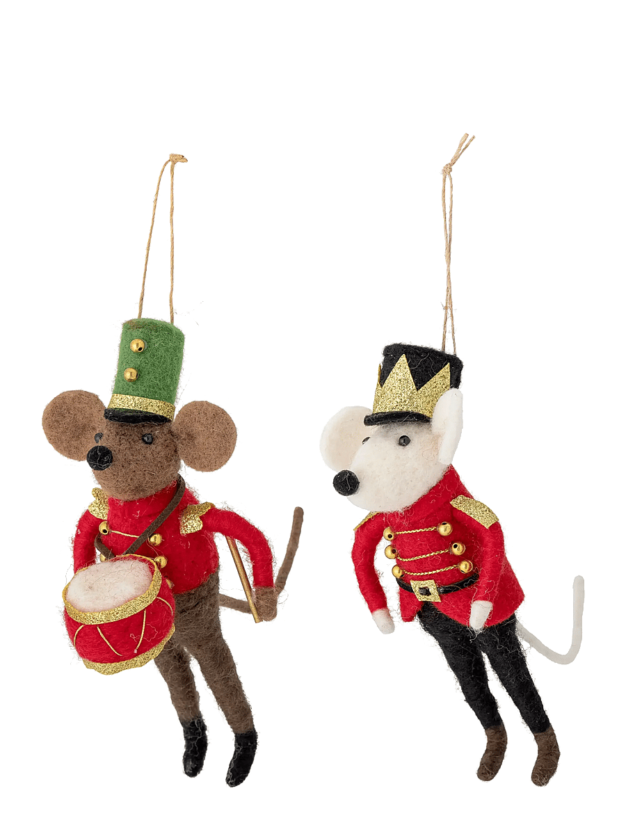Bloomingville - Peo Ornament - red - 1