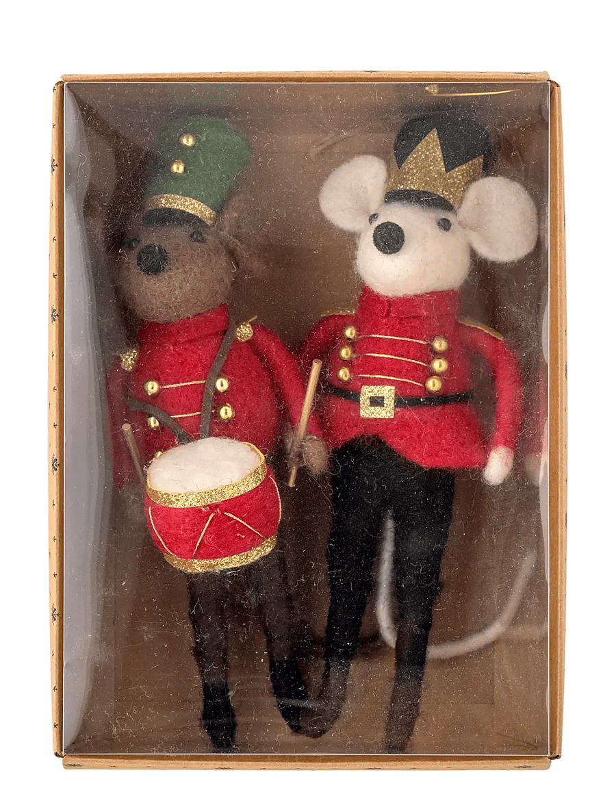 Bloomingville - Peo Ornament - red - 2