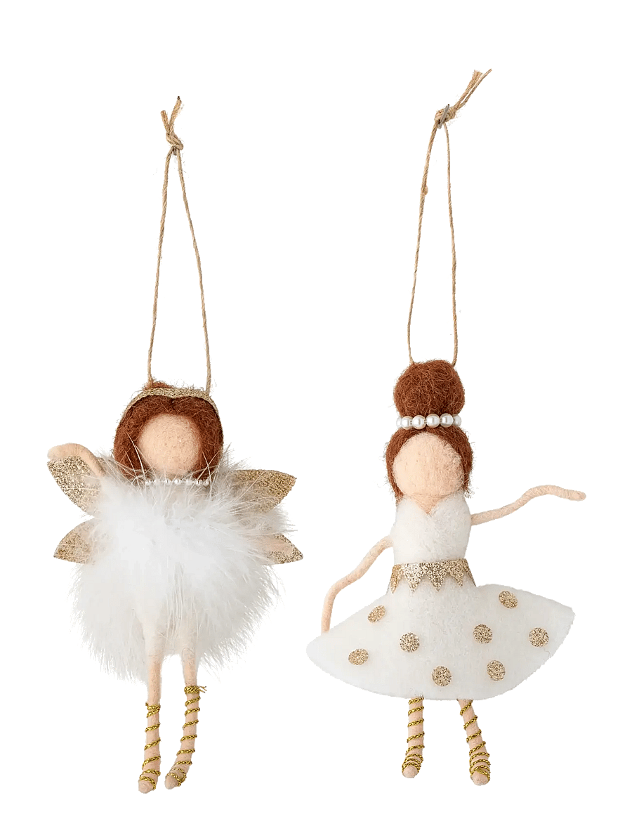 Bloomingville - Liuka Ornament - geschenke unter 50€ - white - 0