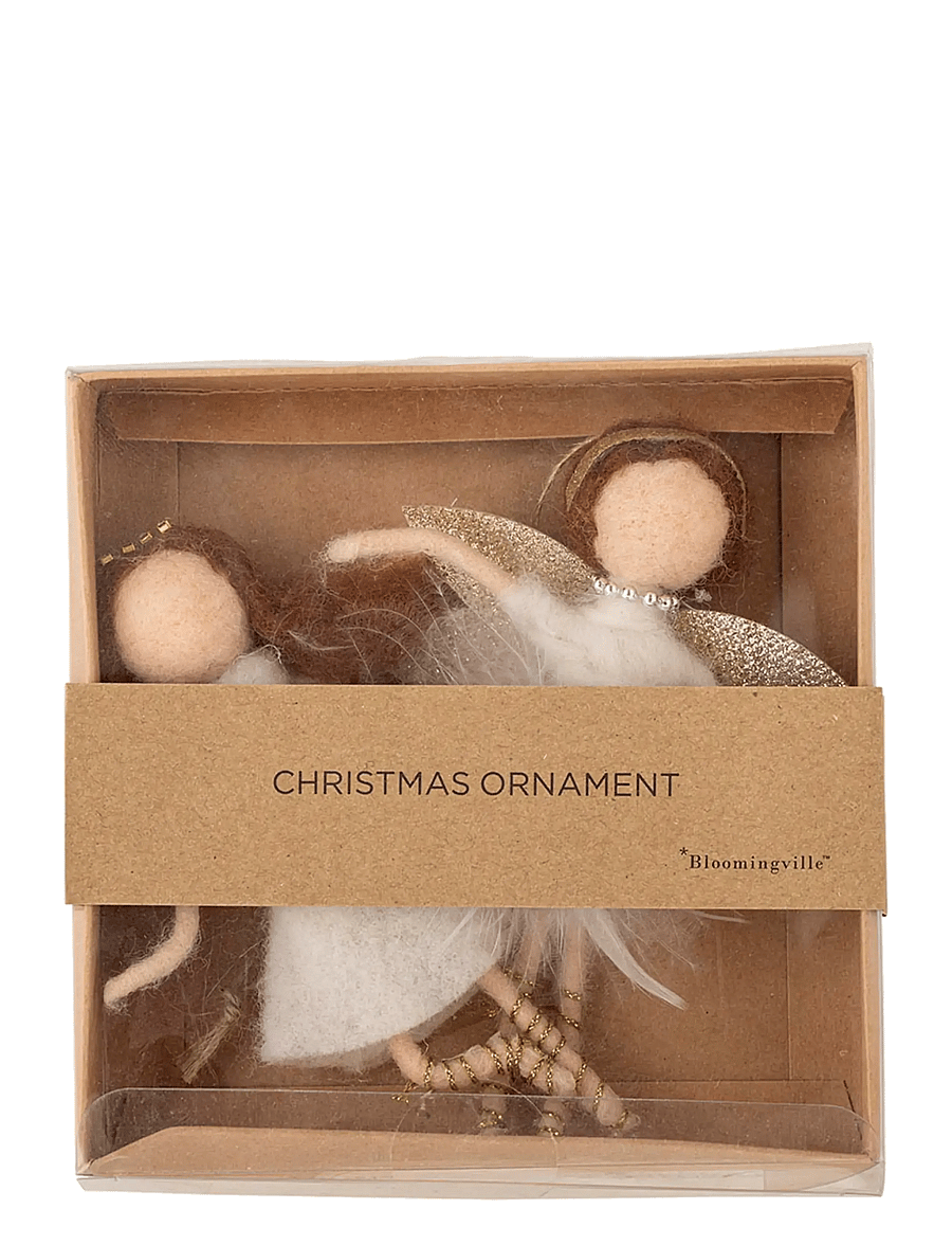 Bloomingville - Liuka Ornament - geschenke unter 50€ - white - 1