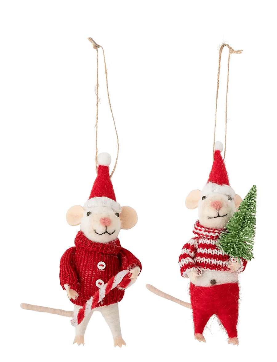 Bloomingville - Peo Ornament - red - 0