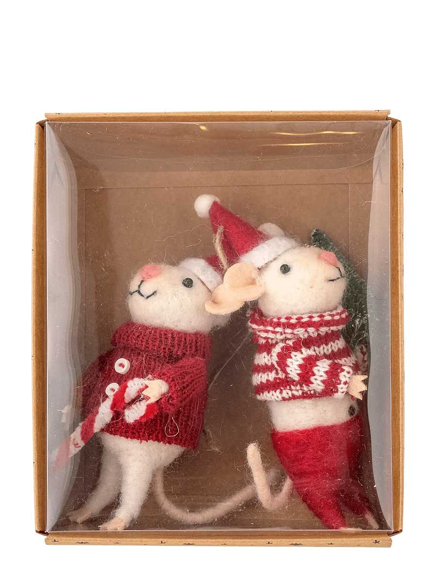 Bloomingville - Peo Ornament - red - 1