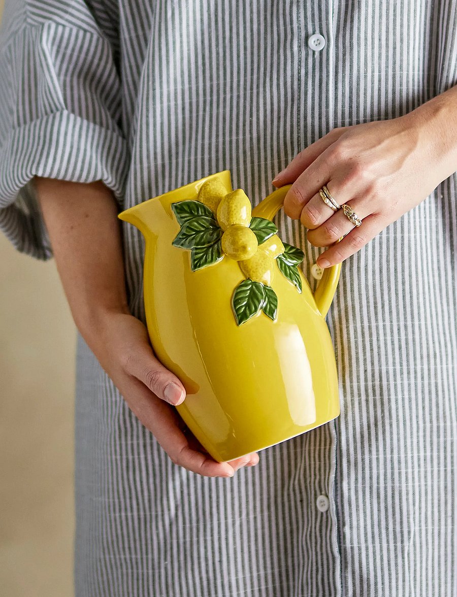 Bloomingville - Limone Jug - veekannud - yellow - 3