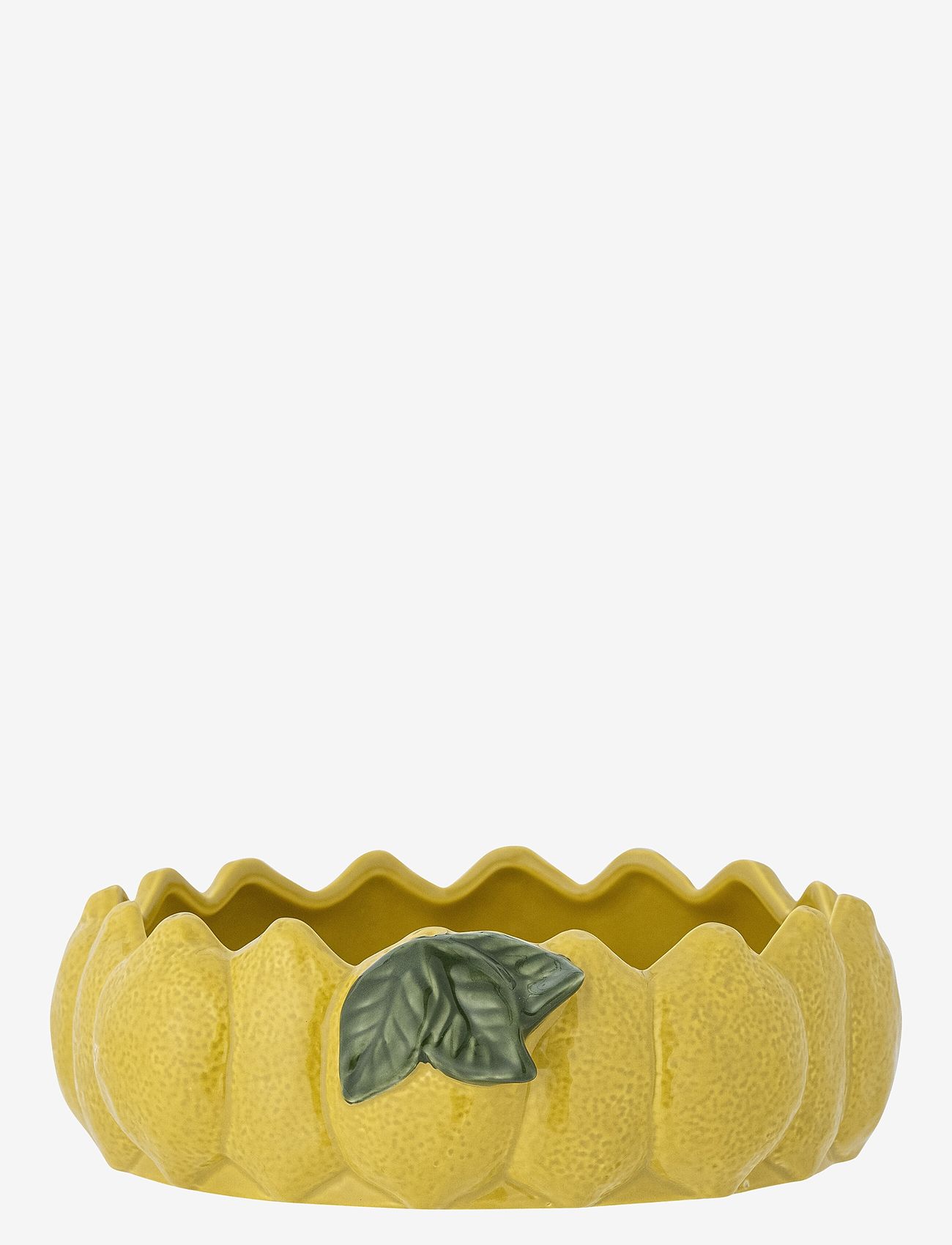 Bloomingville - Limone Serving Bowl - die niedrigsten preise - yellow - 0