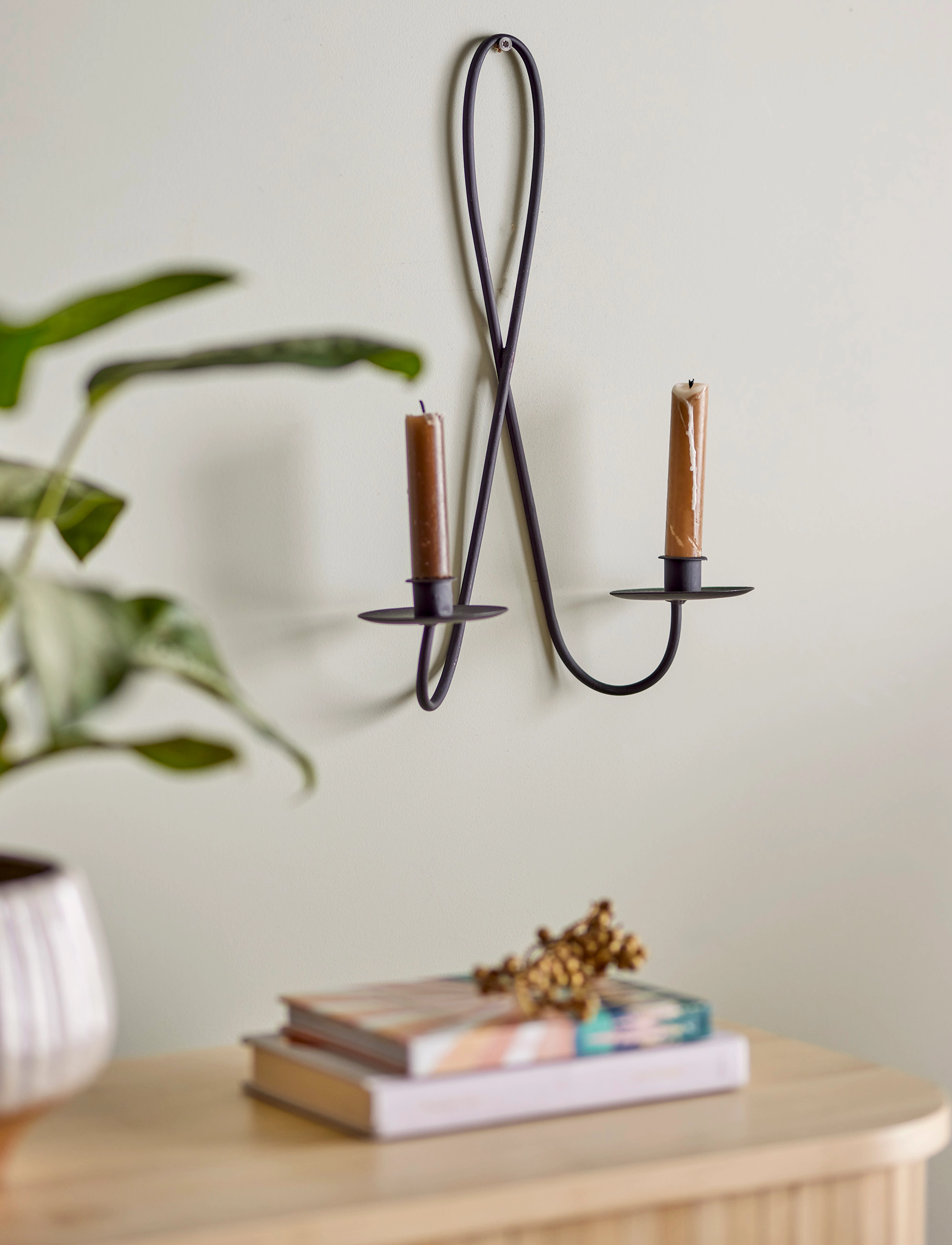 Bloomingville - Florentin Candle Holder - black - 2