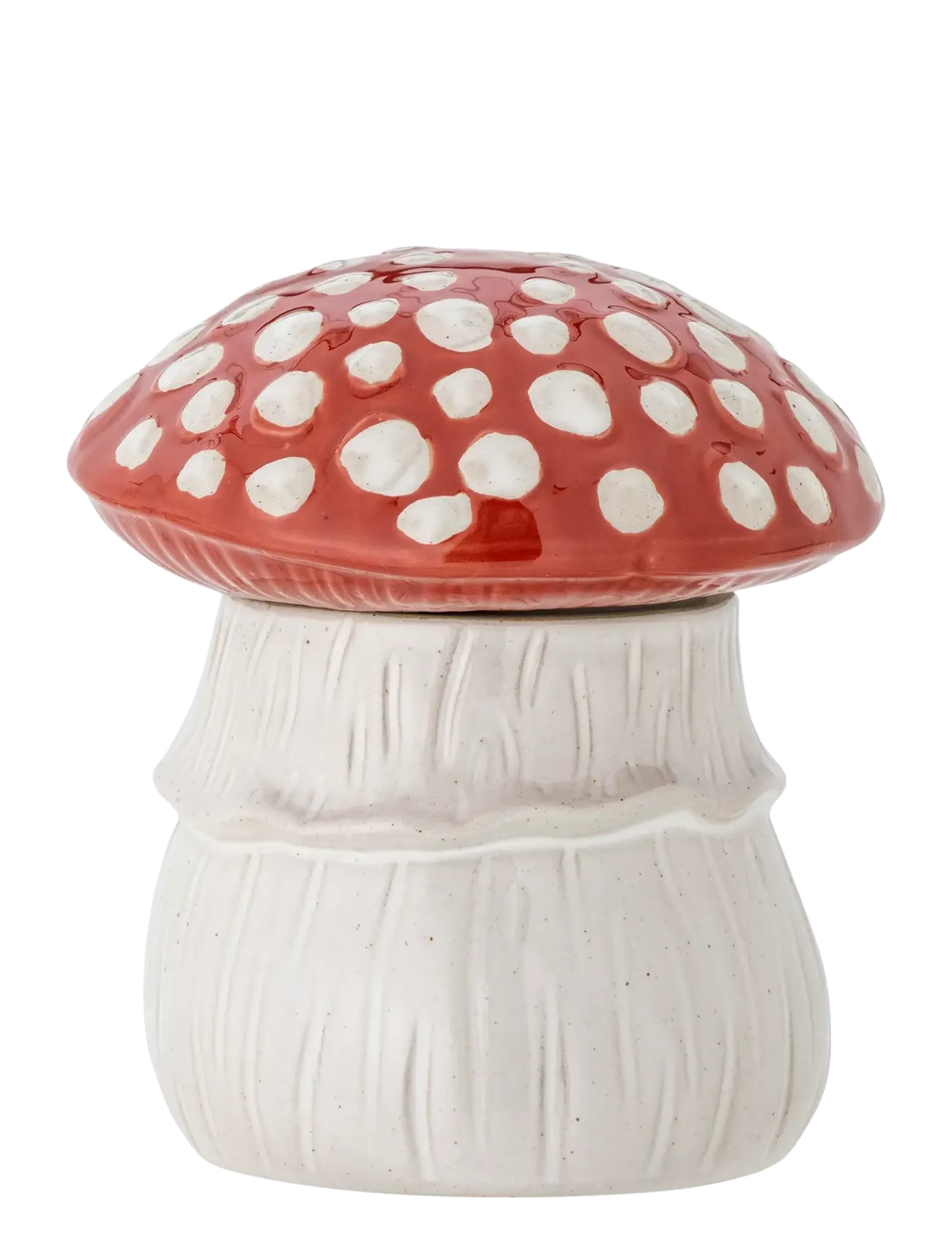 Bloomingville Sophine Jar w/Lid - Lastetuba - RED / red