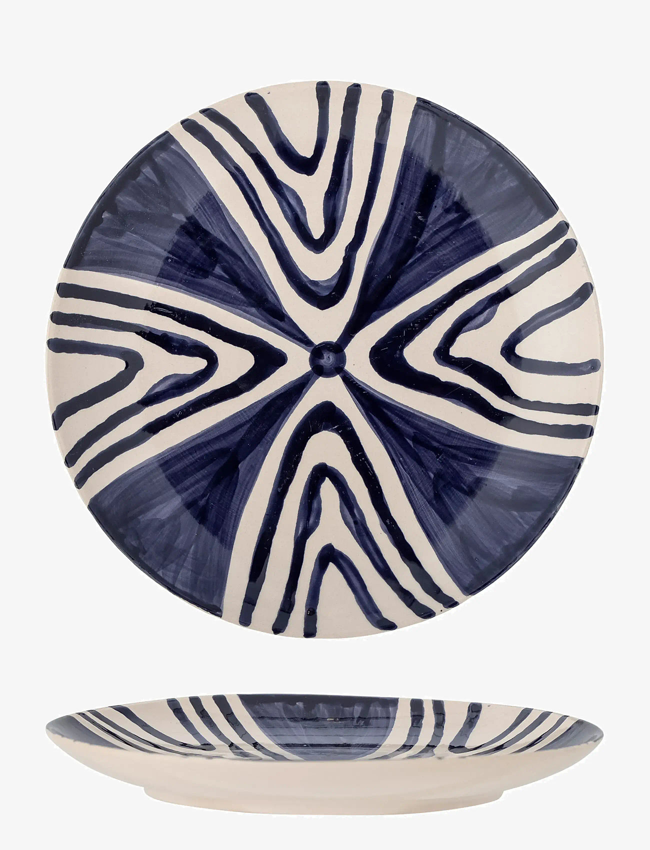 Bloomingville - Shama Plate - speiseteller - blue - 2