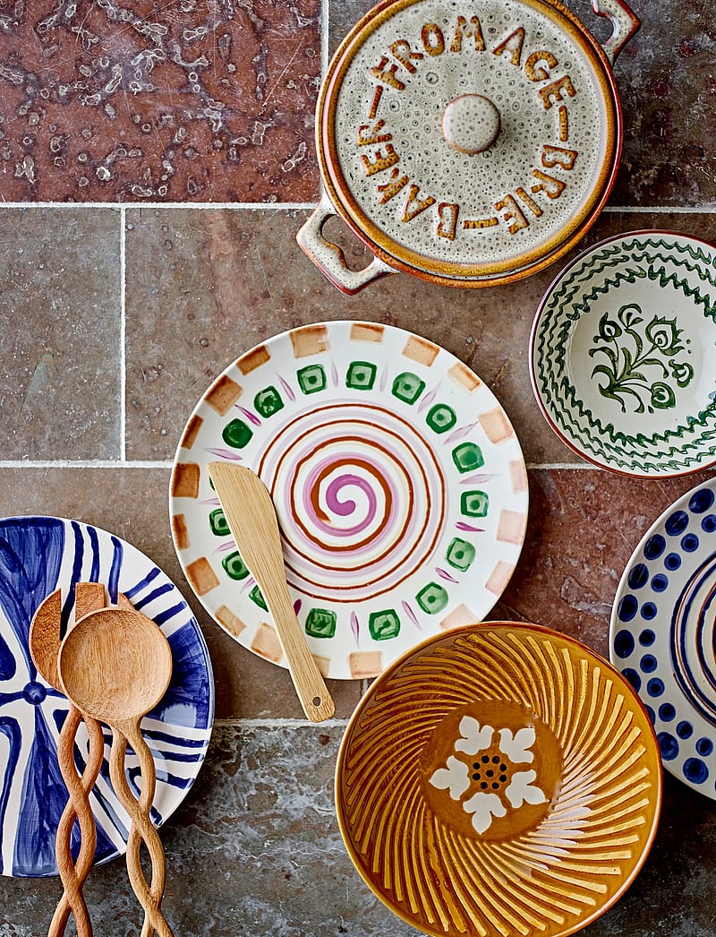 Bloomingville - Shama Plate - speiseteller - blue - 4