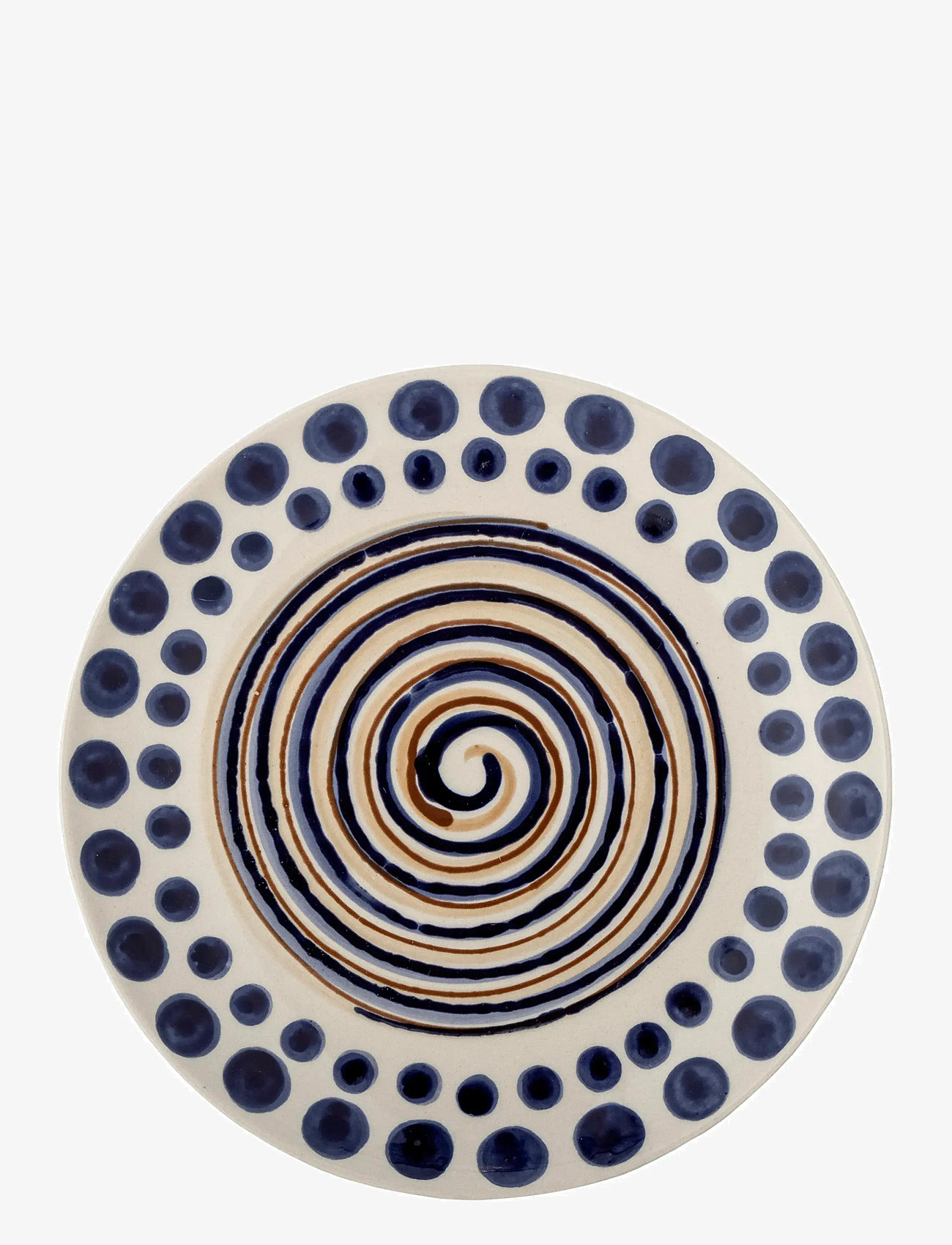 Bloomingville - Shama Plate - pietų lėkštės - blue - 1