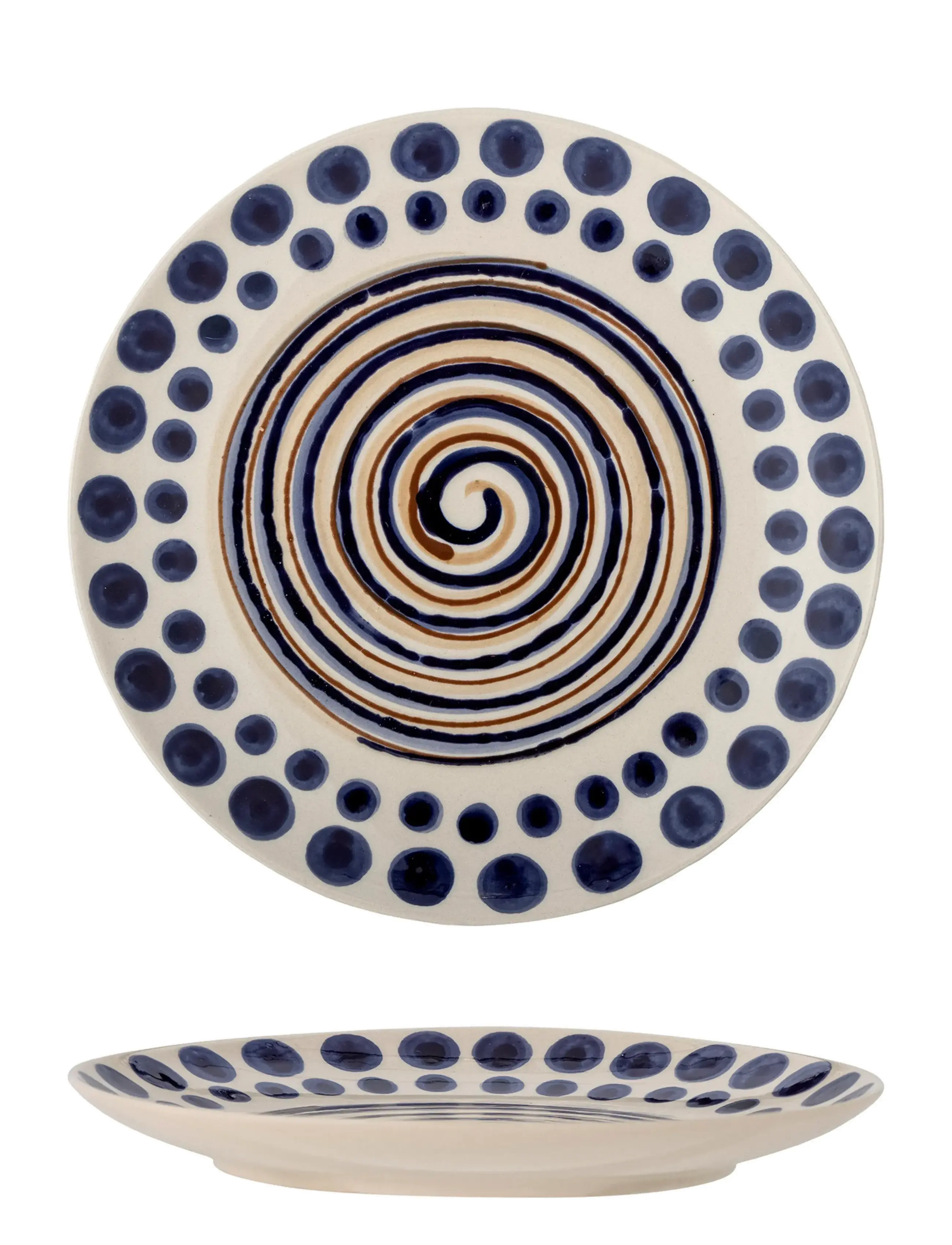 Bloomingville - Shama Plate - madalaimad hinnad - blue - 2