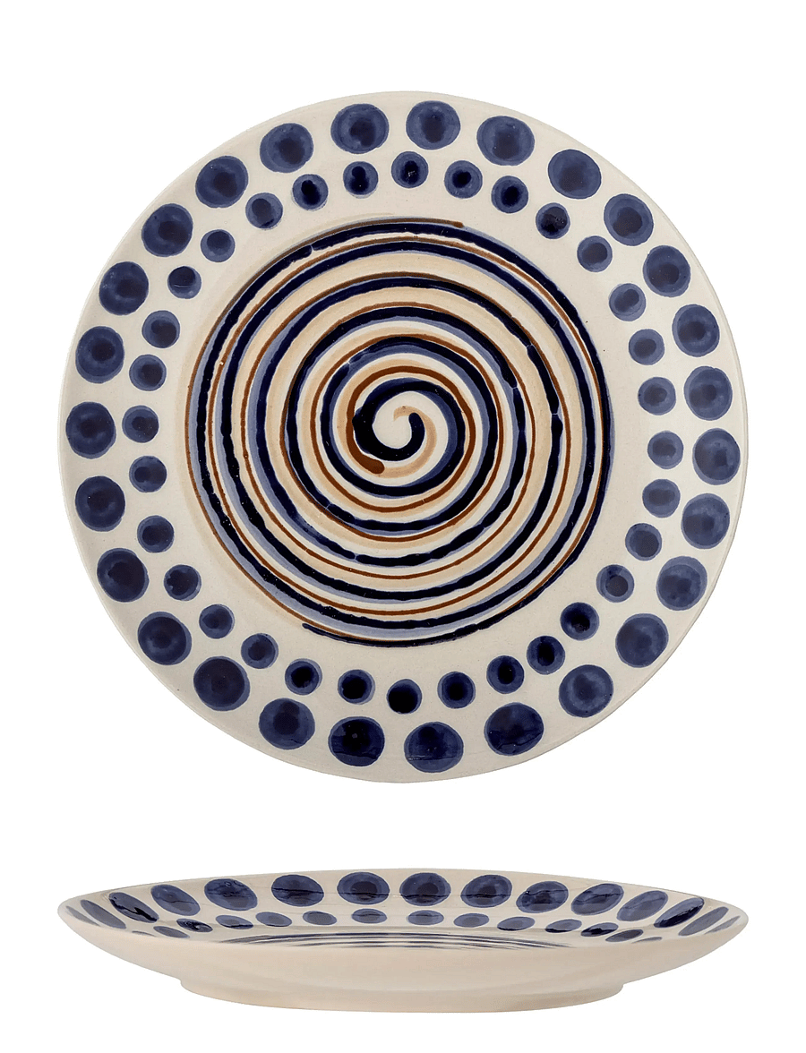 Bloomingville - Shama Plate - madalaimad hinnad - blue - 2