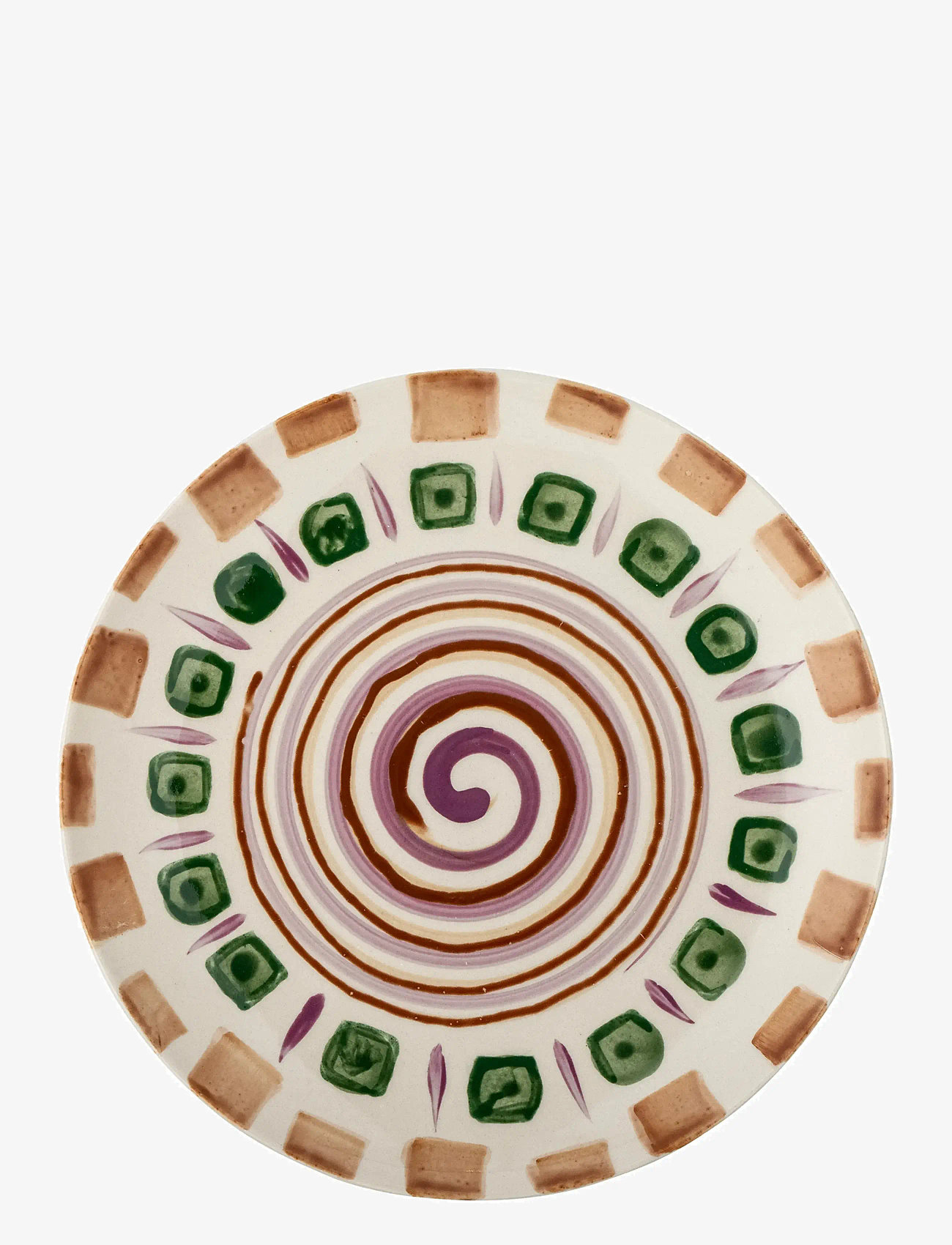 Bloomingville - Shama Plate - mattallrikar - green - 1