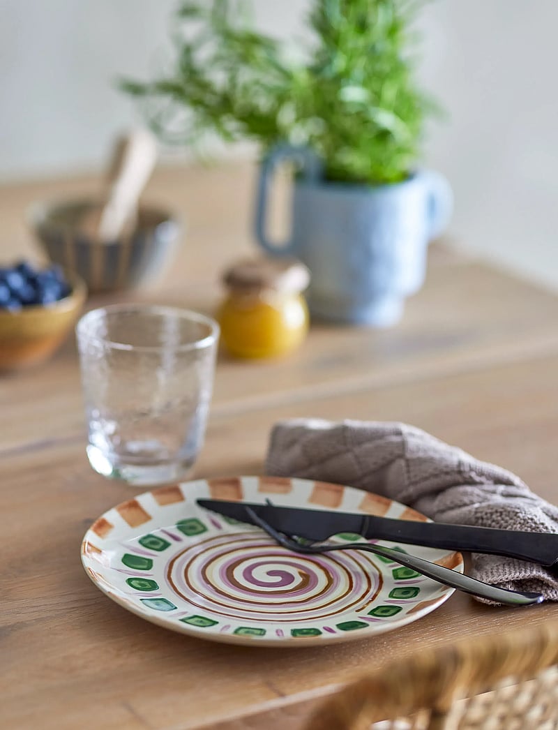 Bloomingville - Shama Plate - speiseteller - green - 0