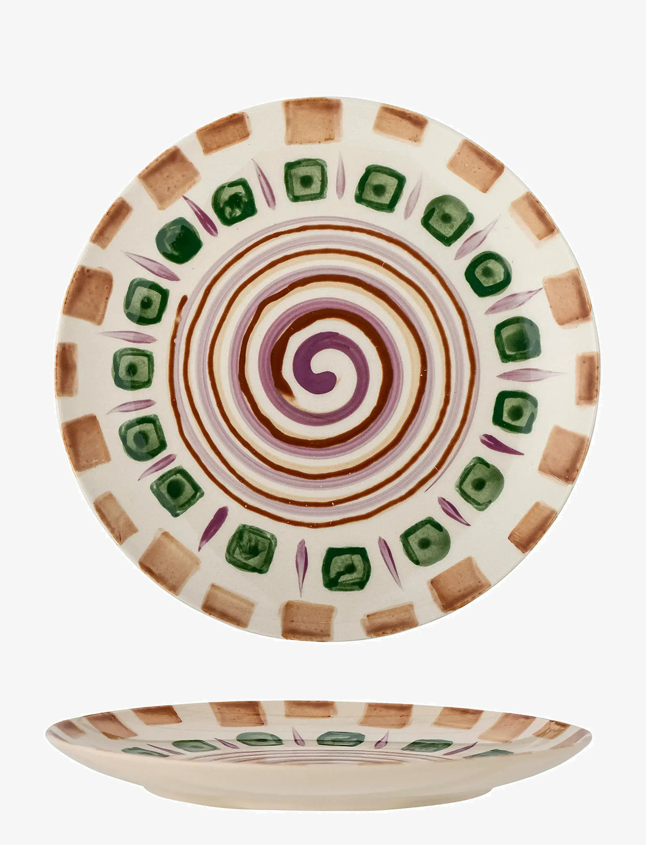 Bloomingville - Shama Plate - mattallrikar - green - 3