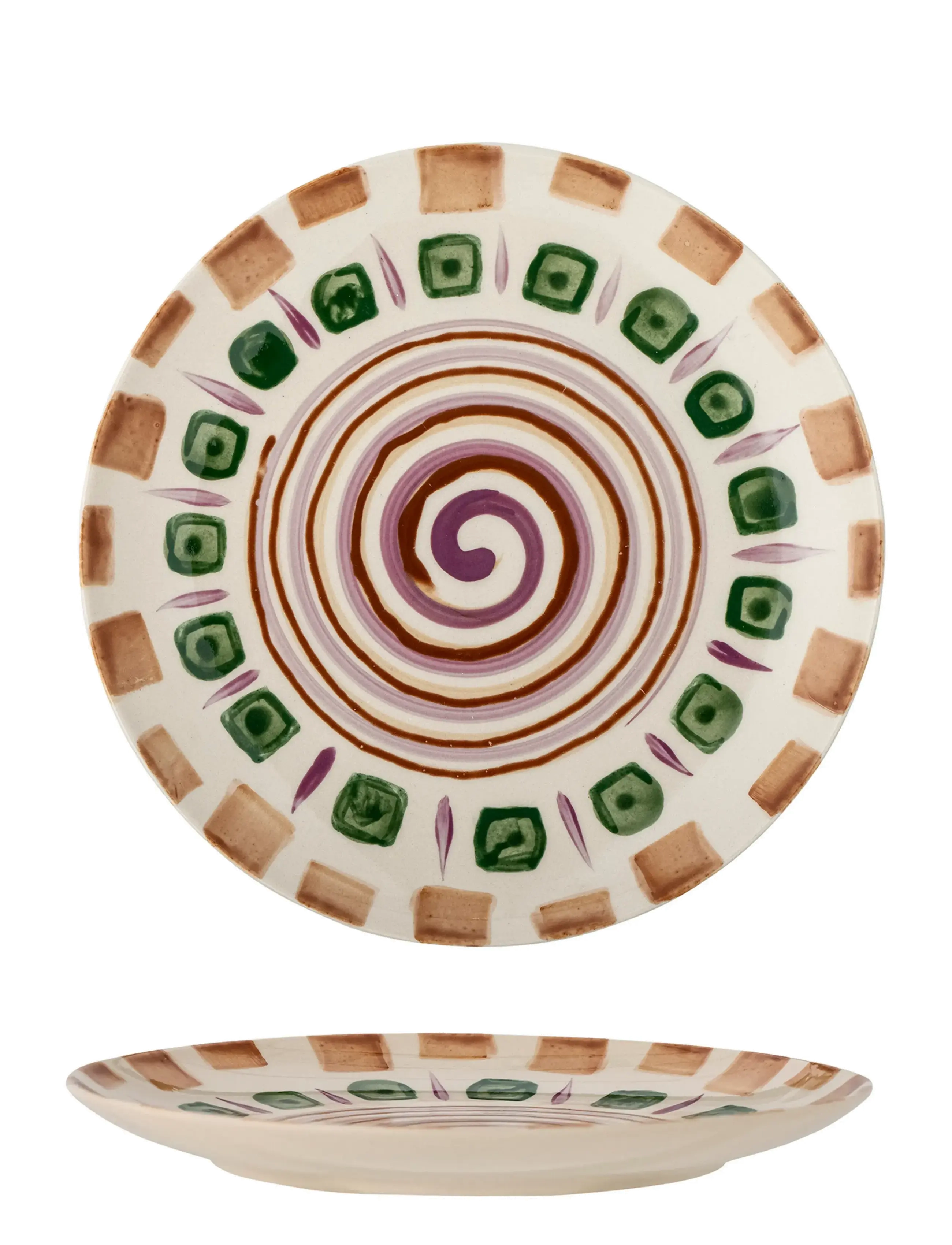 Bloomingville - Shama Plate - die niedrigsten preise - green - 2