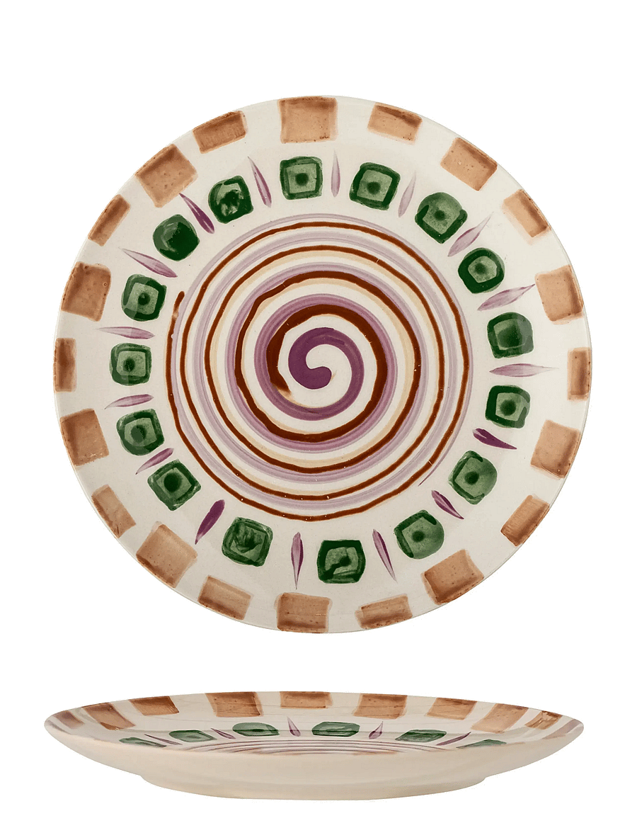 Bloomingville - Shama Plate - die niedrigsten preise - green - 2