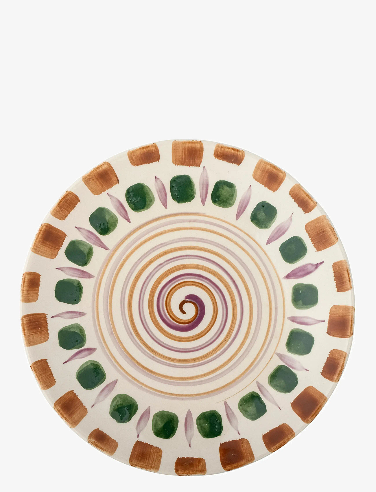 Bloomingville - Shama Plate - mattallrikar - blue - 1