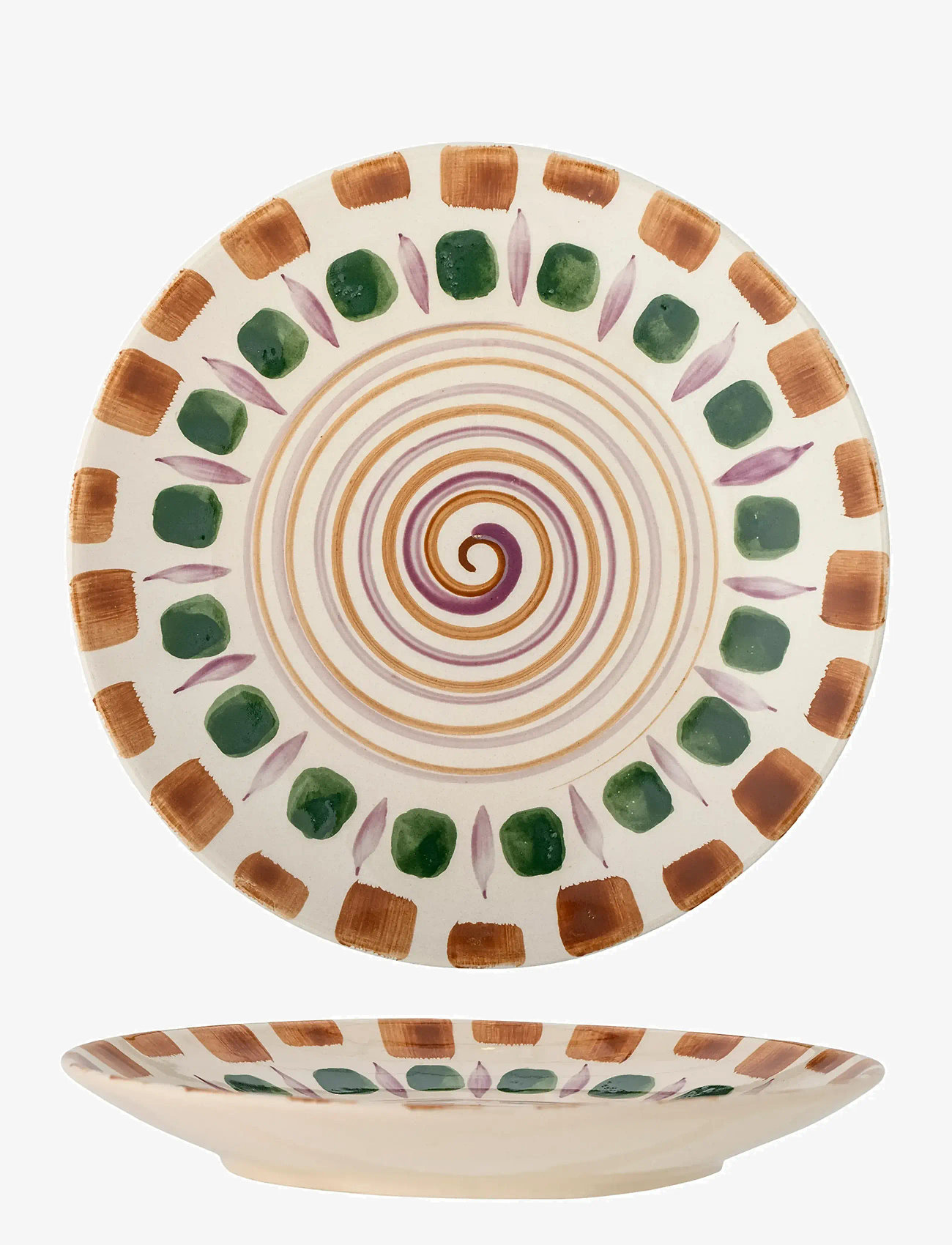 Bloomingville - Shama Plate - mattallrikar - blue - 2
