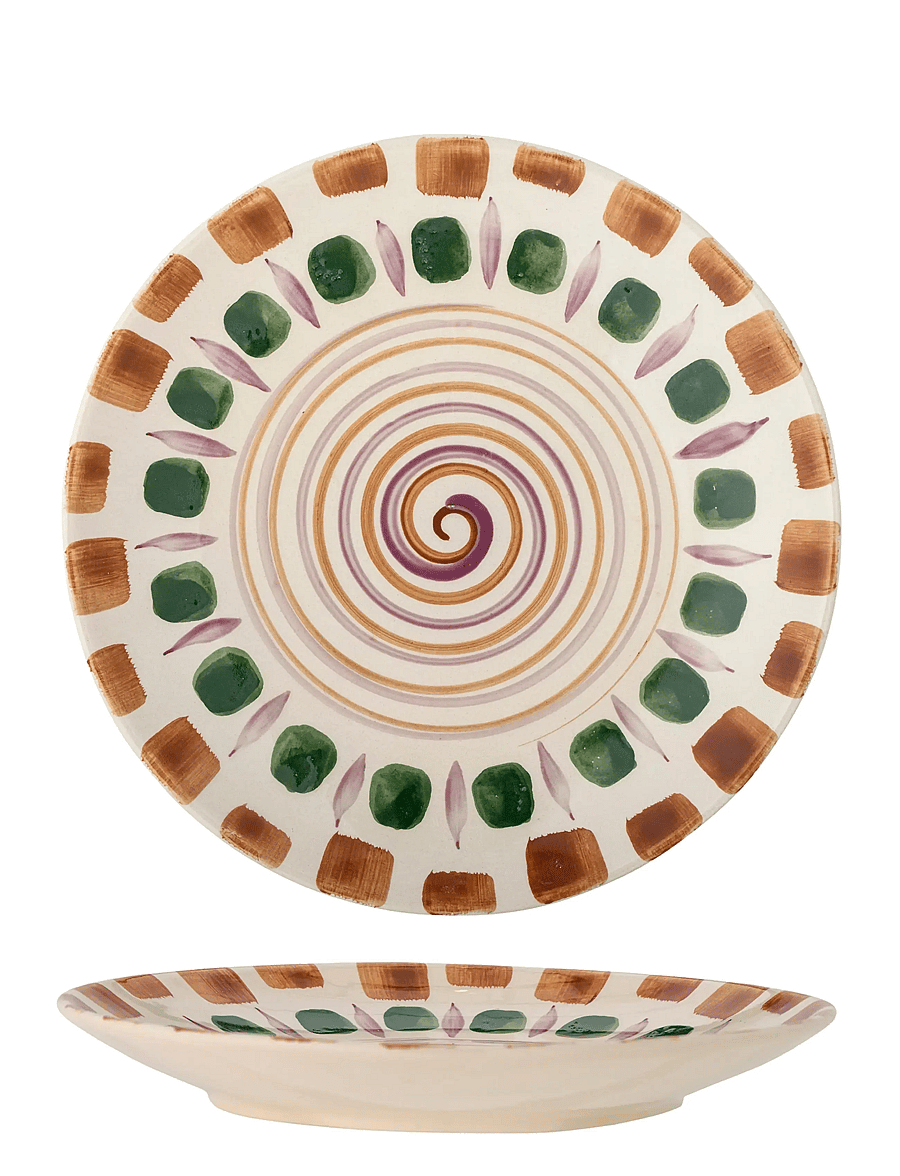 Bloomingville - Shama Plate - die niedrigsten preise - blue - 1