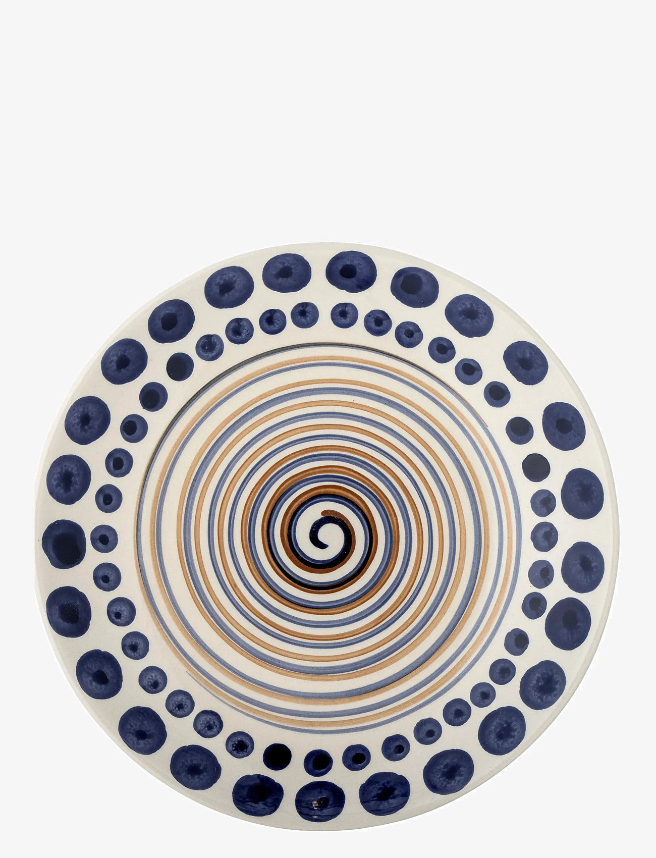 Bloomingville - Shama Plate - dinerborden - orange - 1
