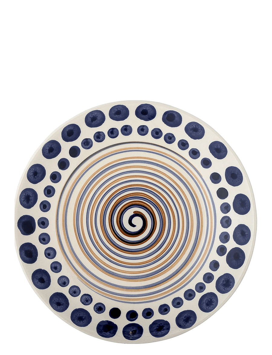 Bloomingville - Shama Plate - die niedrigsten preise - orange - 0