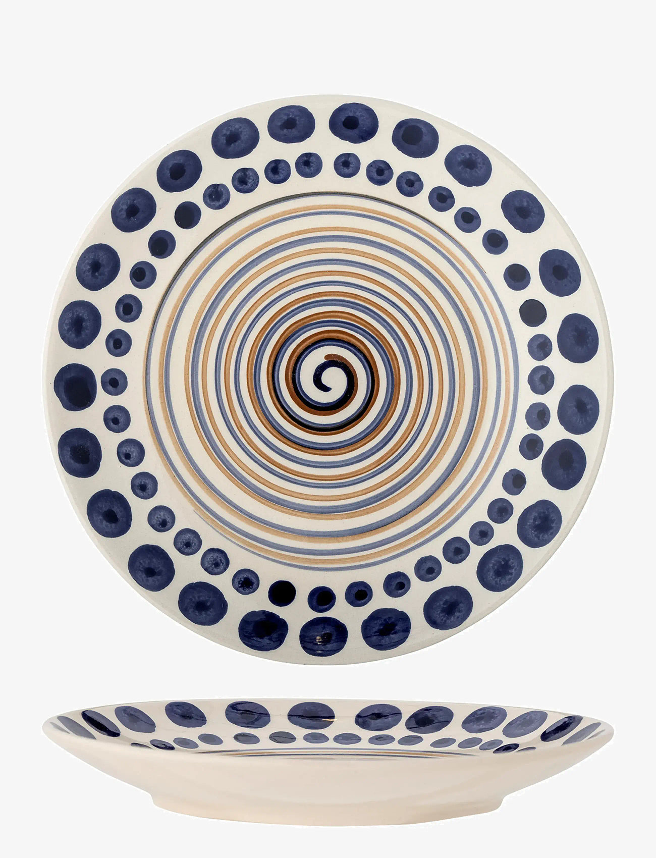 Bloomingville - Shama Plate - dinerborden - orange - 3