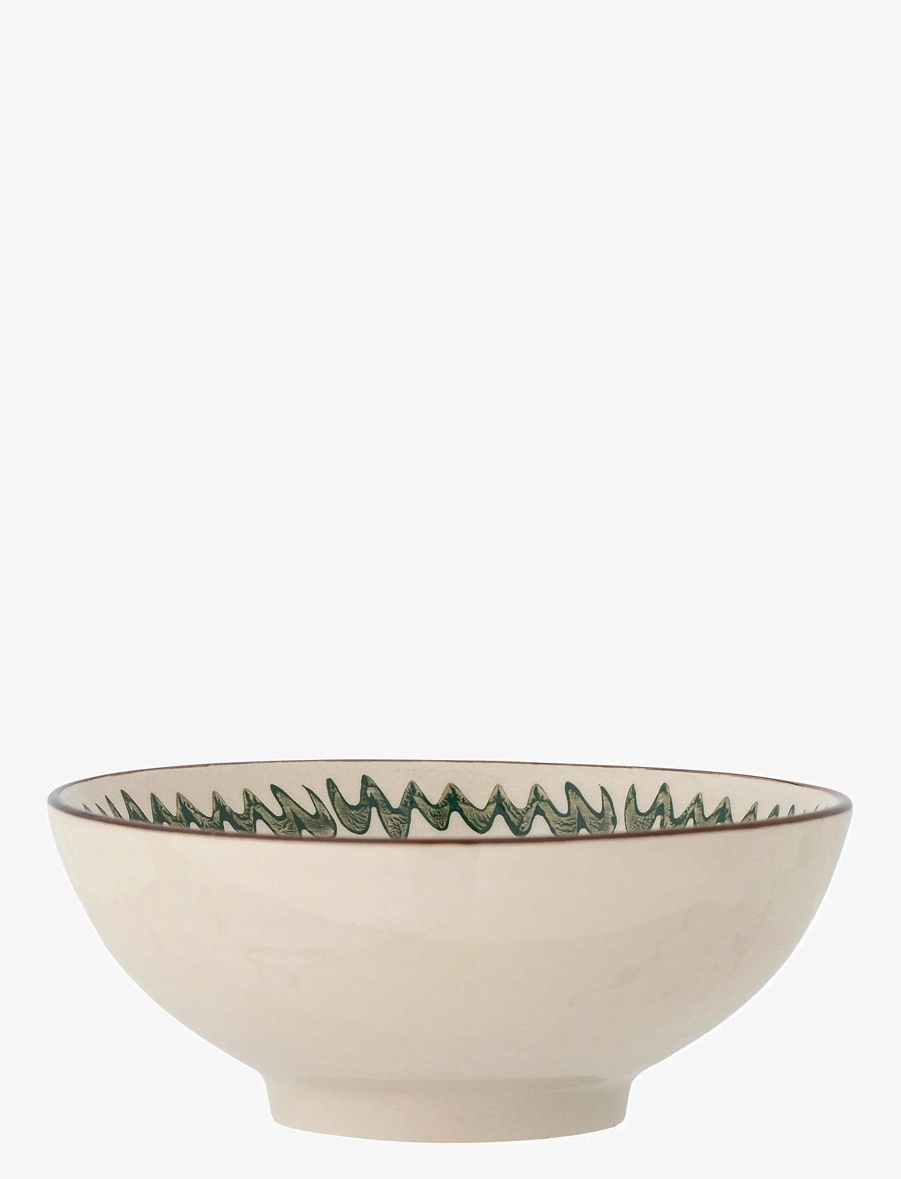 Bloomingville - Heikki Bowl - tarjoilukulhot - brown/green - 0