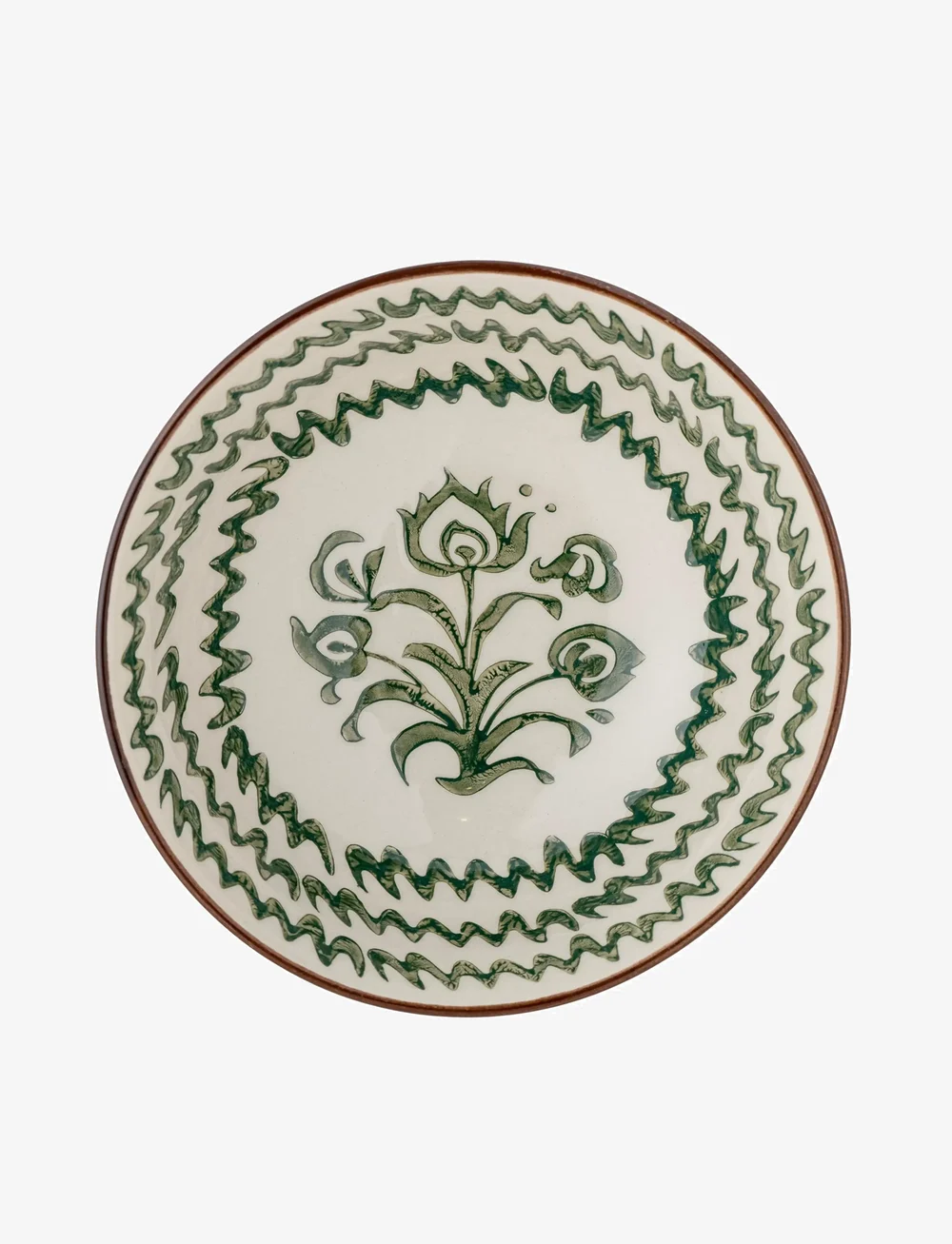 Bloomingville - Heikki Bowl - osta hinna alusel - brown/green - 1