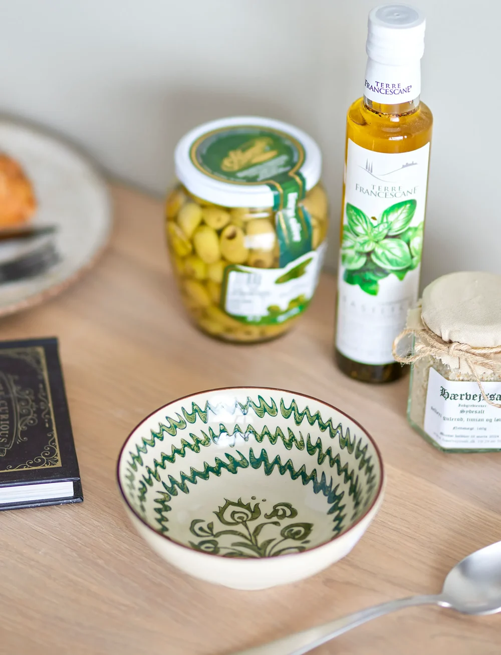 Bloomingville - Heikki Bowl - osta hinna alusel - brown/green - 5