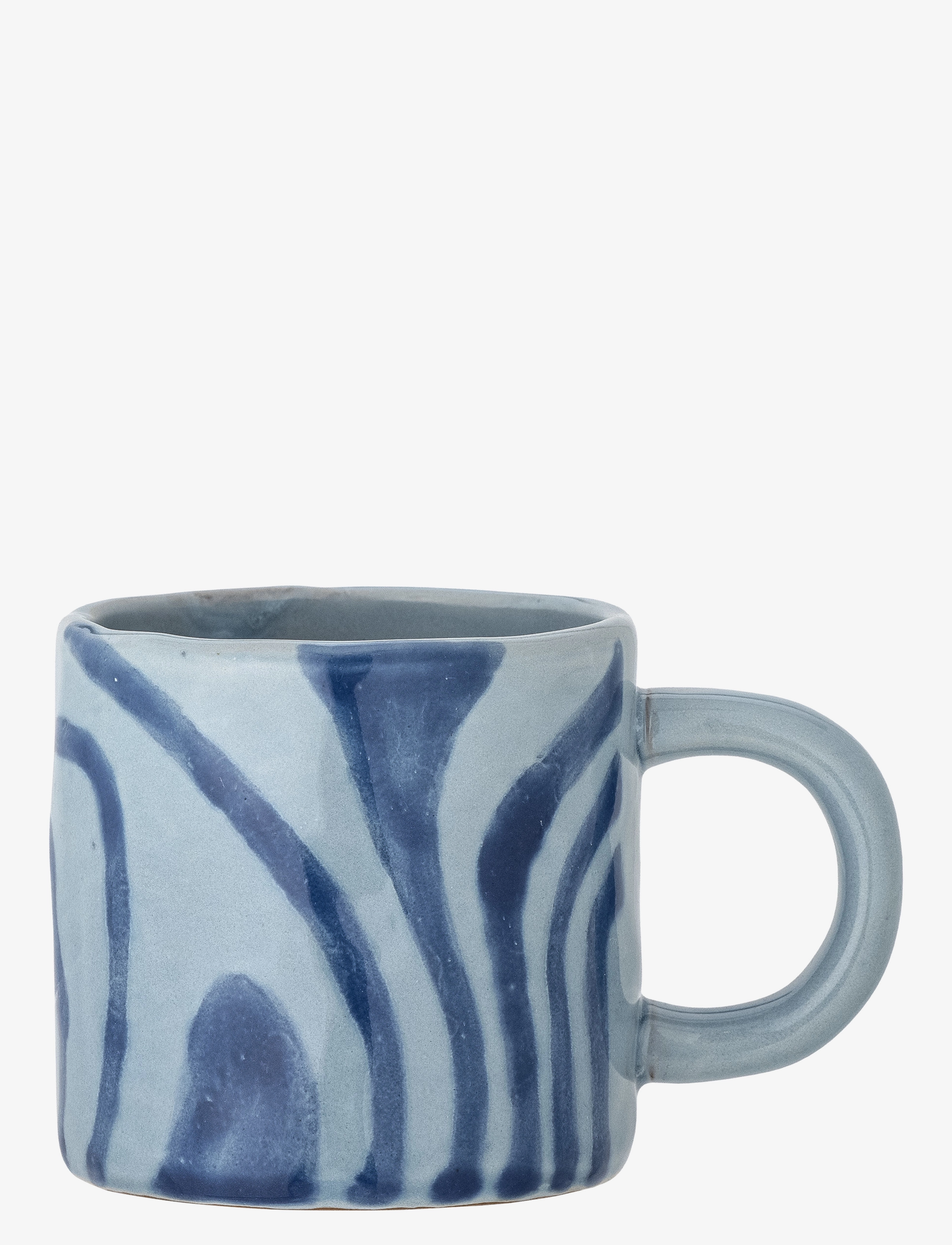 Bloomingville Ninka Mug, Coffee Kop, Blå, Str: 250 ML