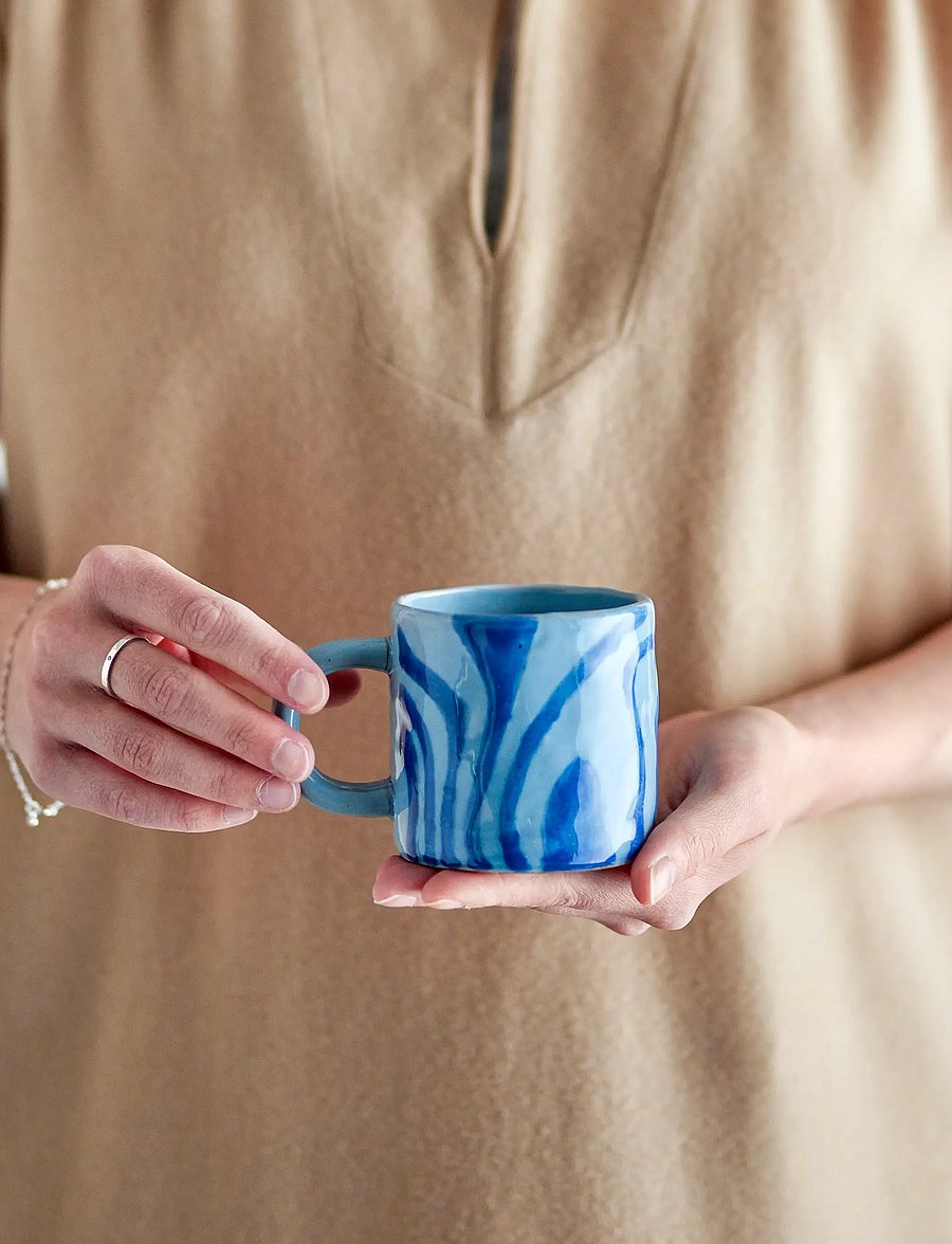 Bloomingville - Ninka Mug - madalaimad hinnad - blue - 2
