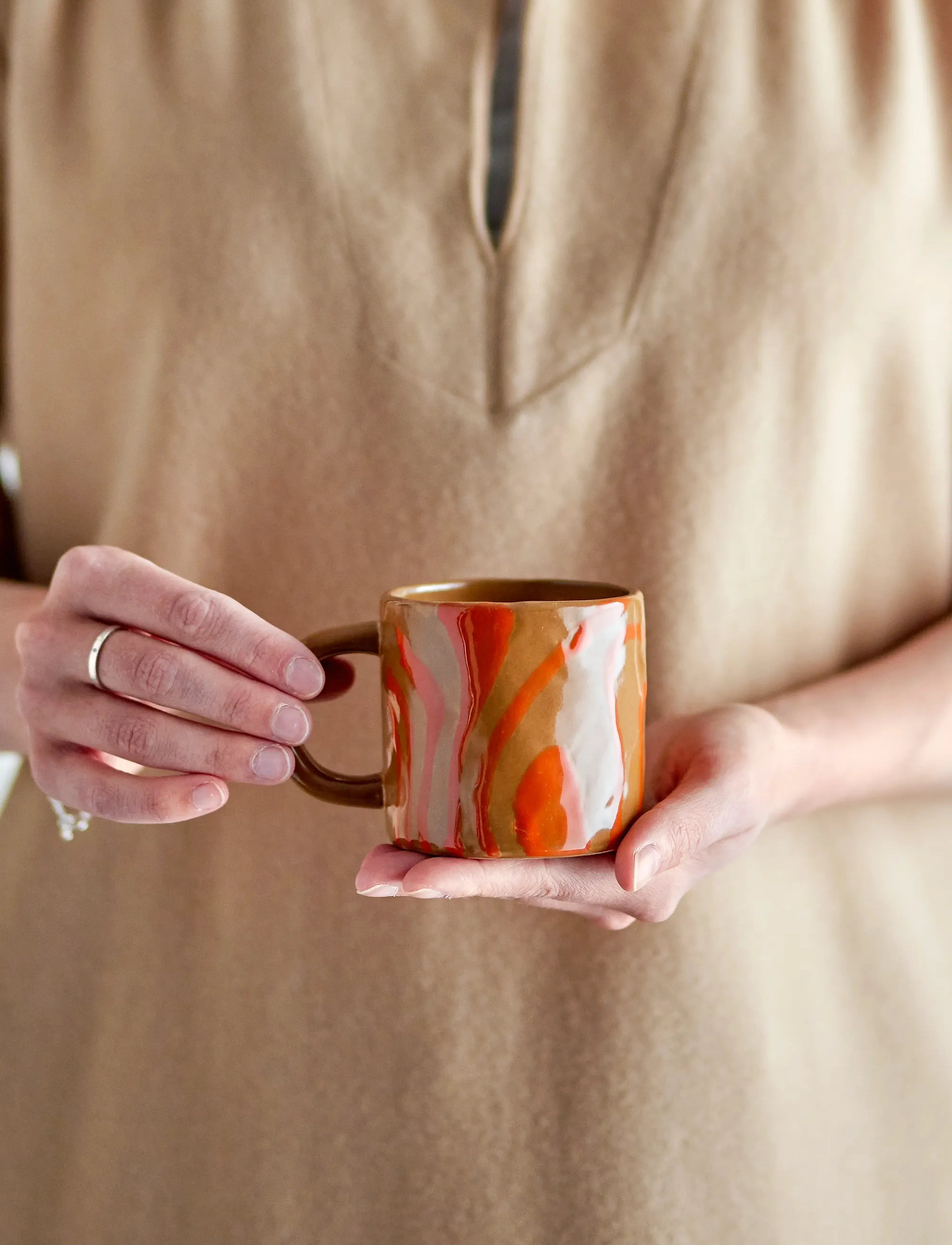 Bloomingville - Ninka Mug - laveste priser - orange - 3