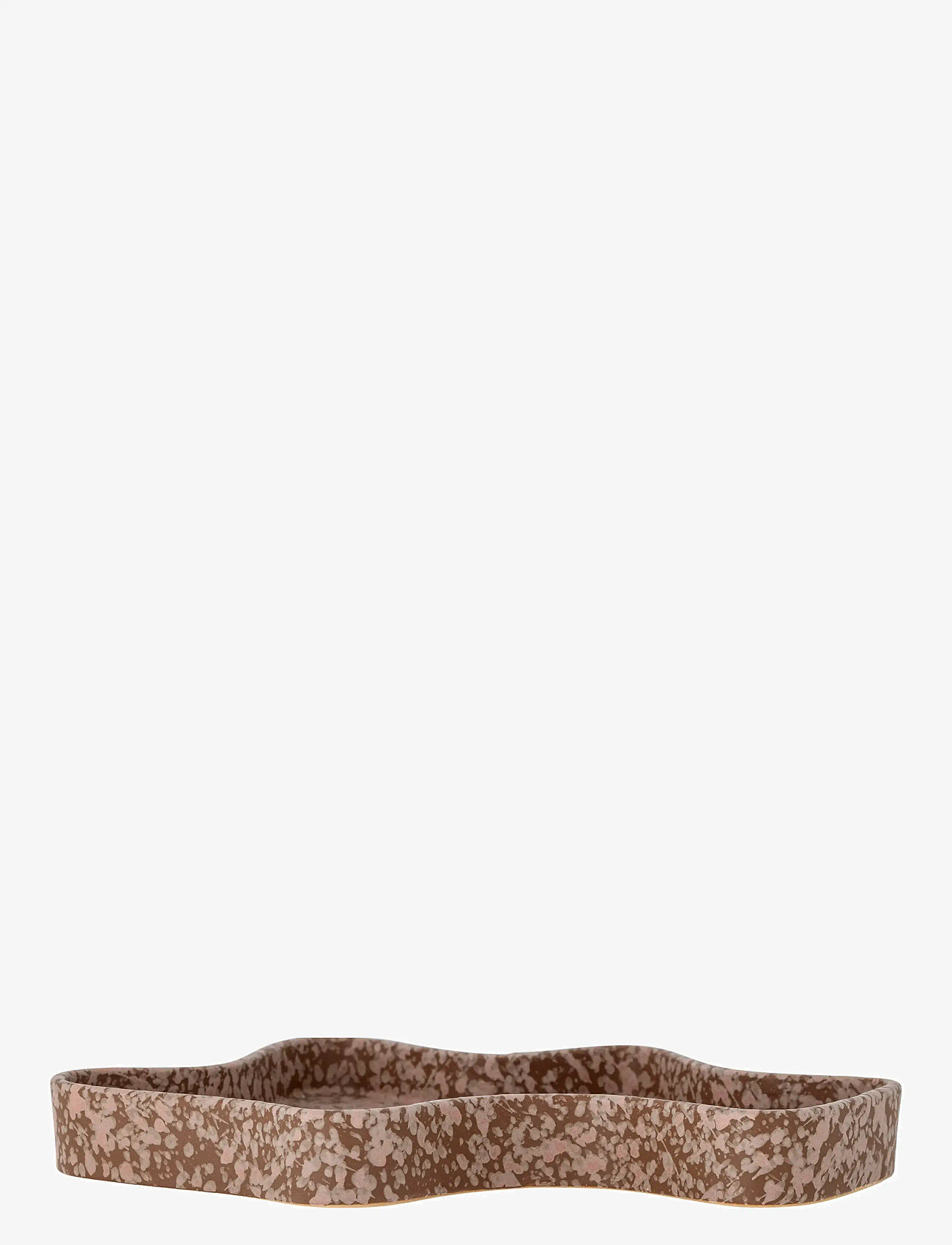 Bloomingville - Lakey Tray - dekoratiivsed vaagnad - brown - 0