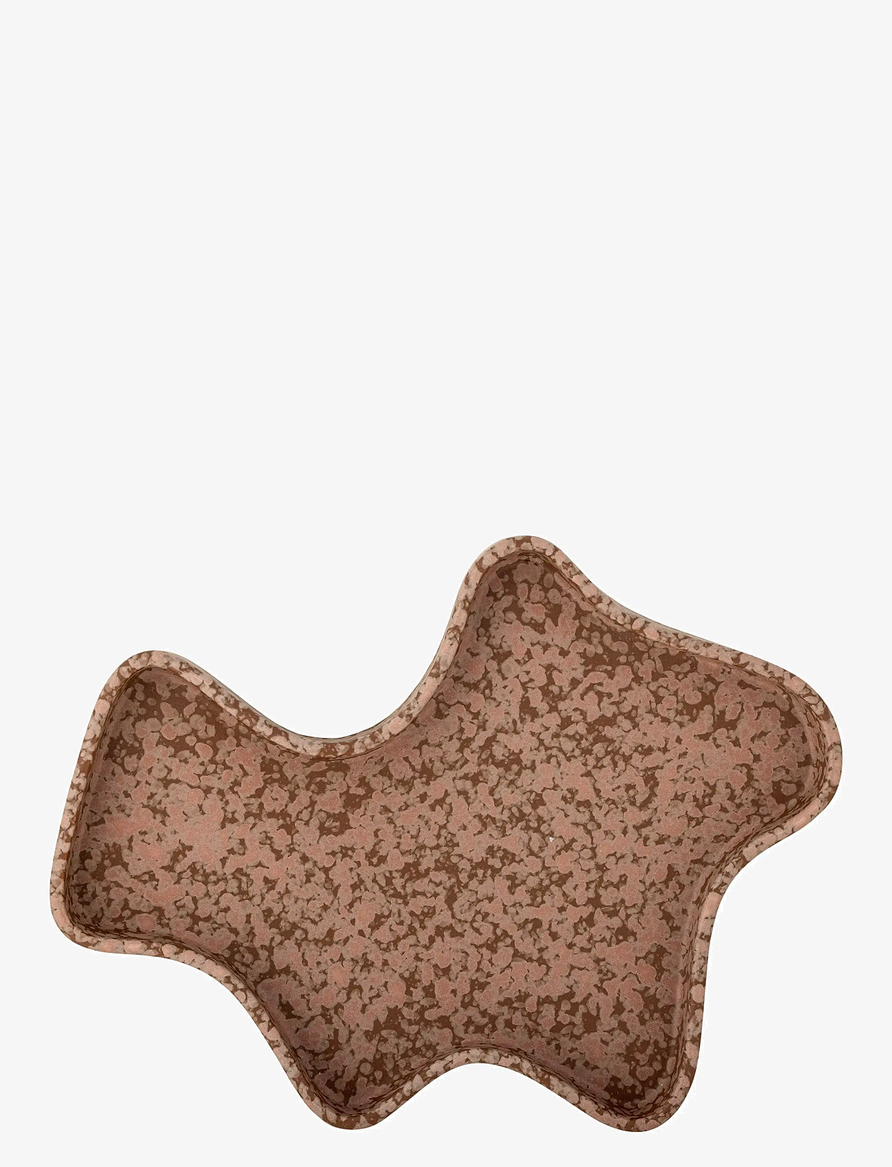 Bloomingville - Lakey Tray - dekoratiivsed vaagnad - brown - 1