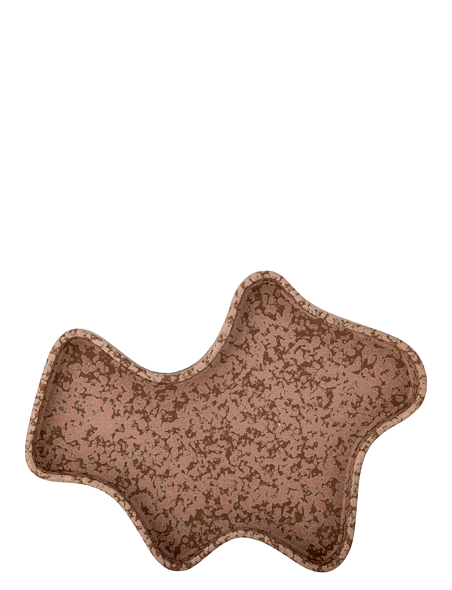 Bloomingville - Lakey Tray - dekoratiivsed vaagnad - brown - 2