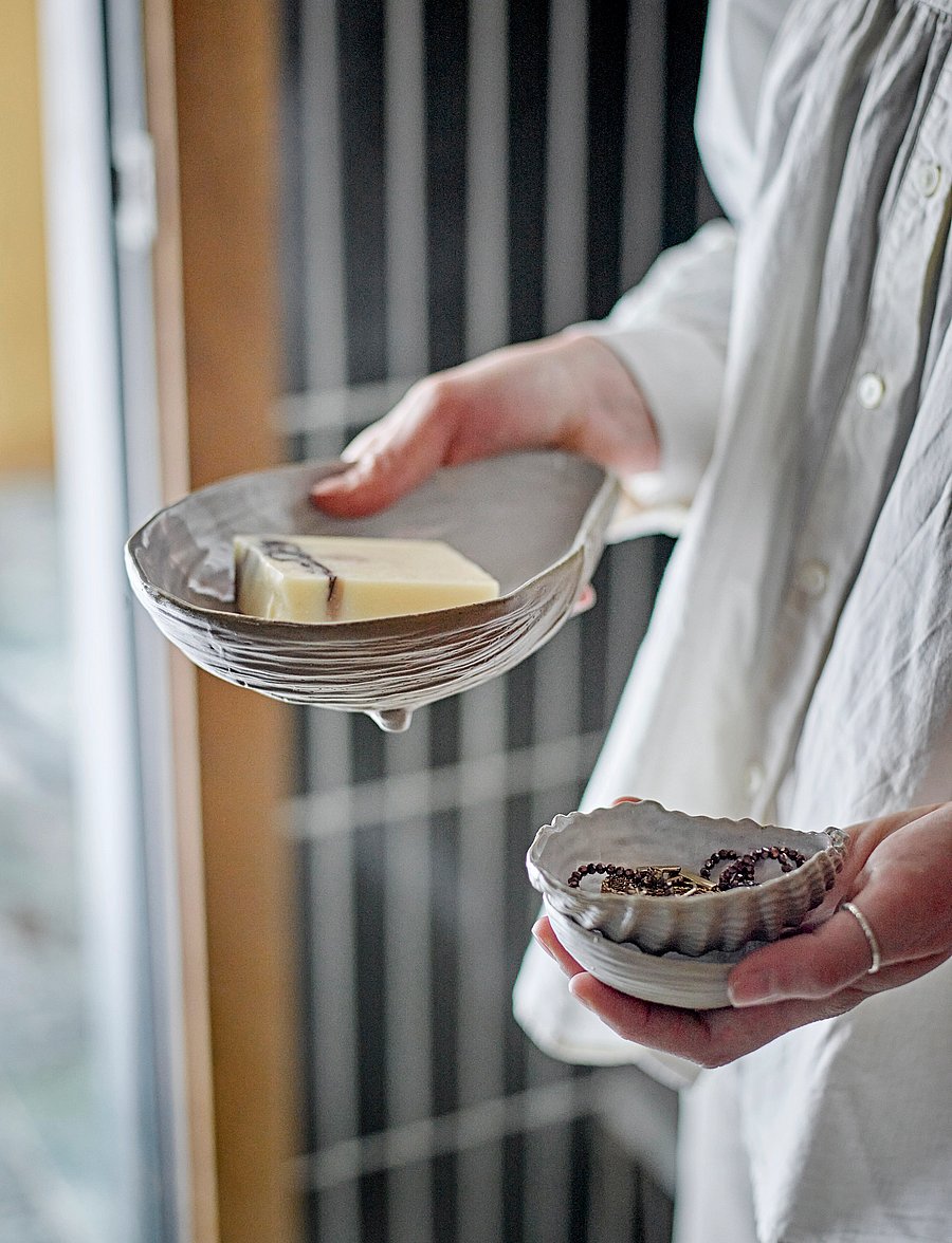 Bloomingville - Bakur Tray - dekoratiivsed vaagnad - grey - 0