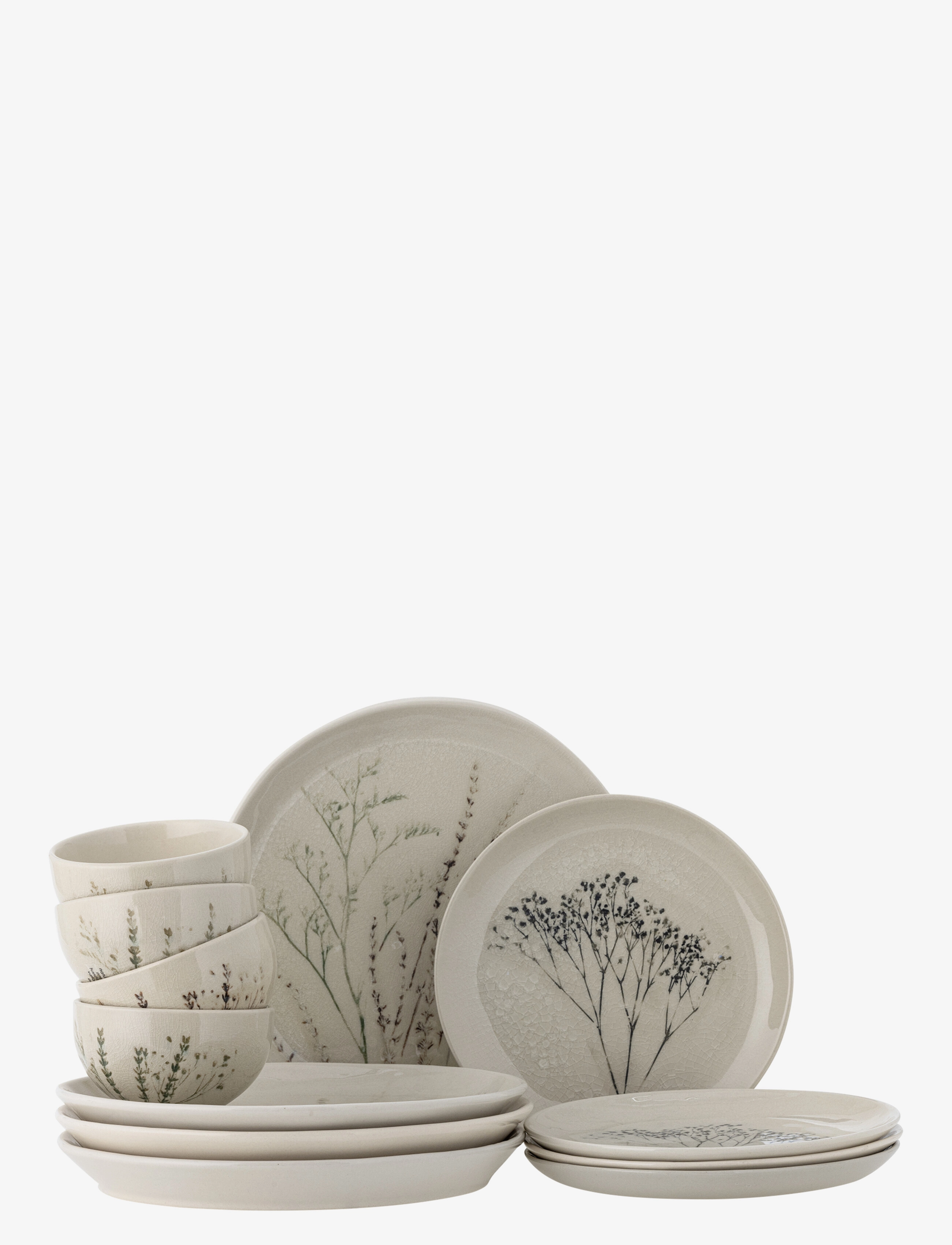 BLOOMINGVILLE Bea Tableware Set Cream - One Size - Unisex