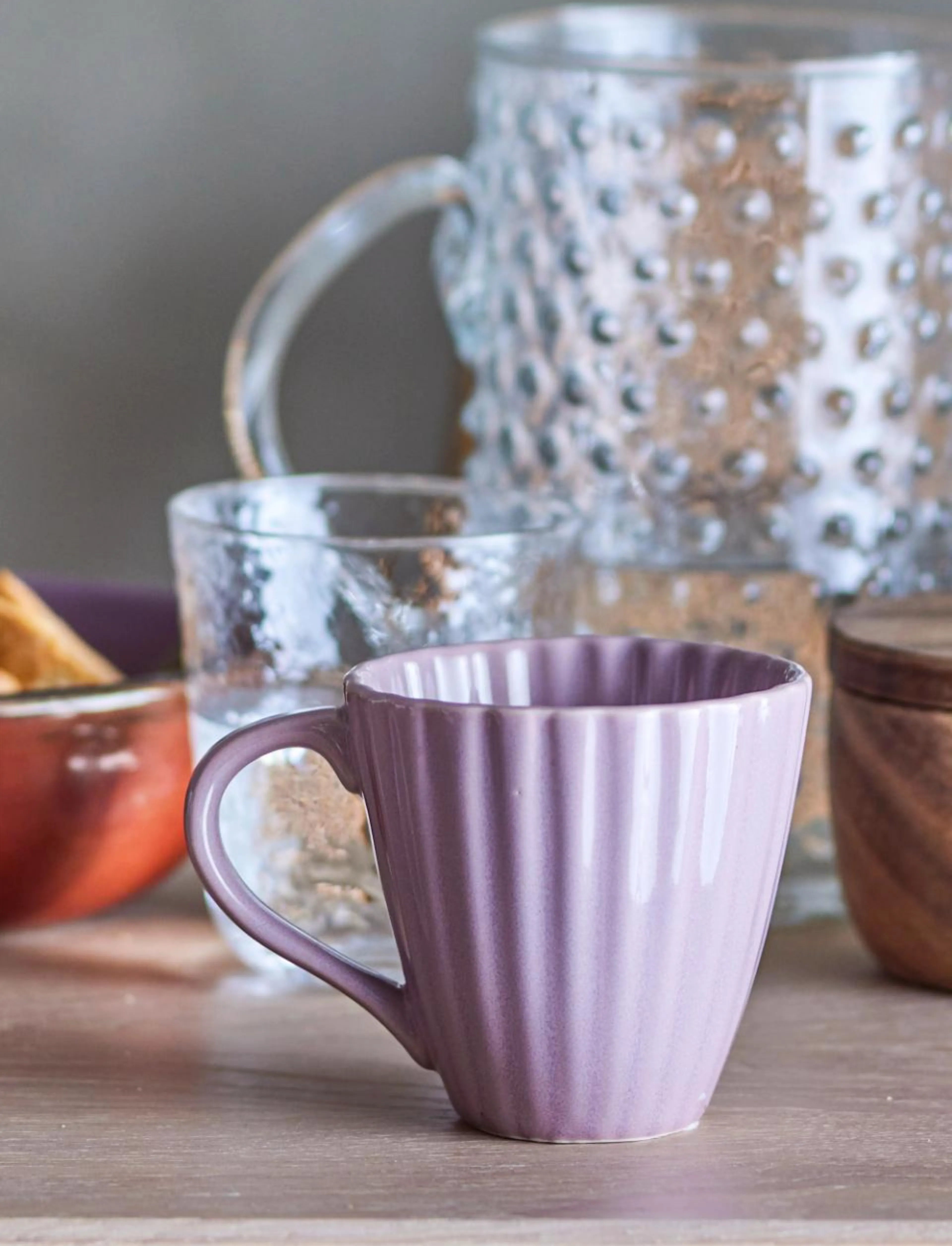 Bloomingville Latina Mug, 22 CL, Cups & Mugs, Rosa - Coffee Cups, Homeware