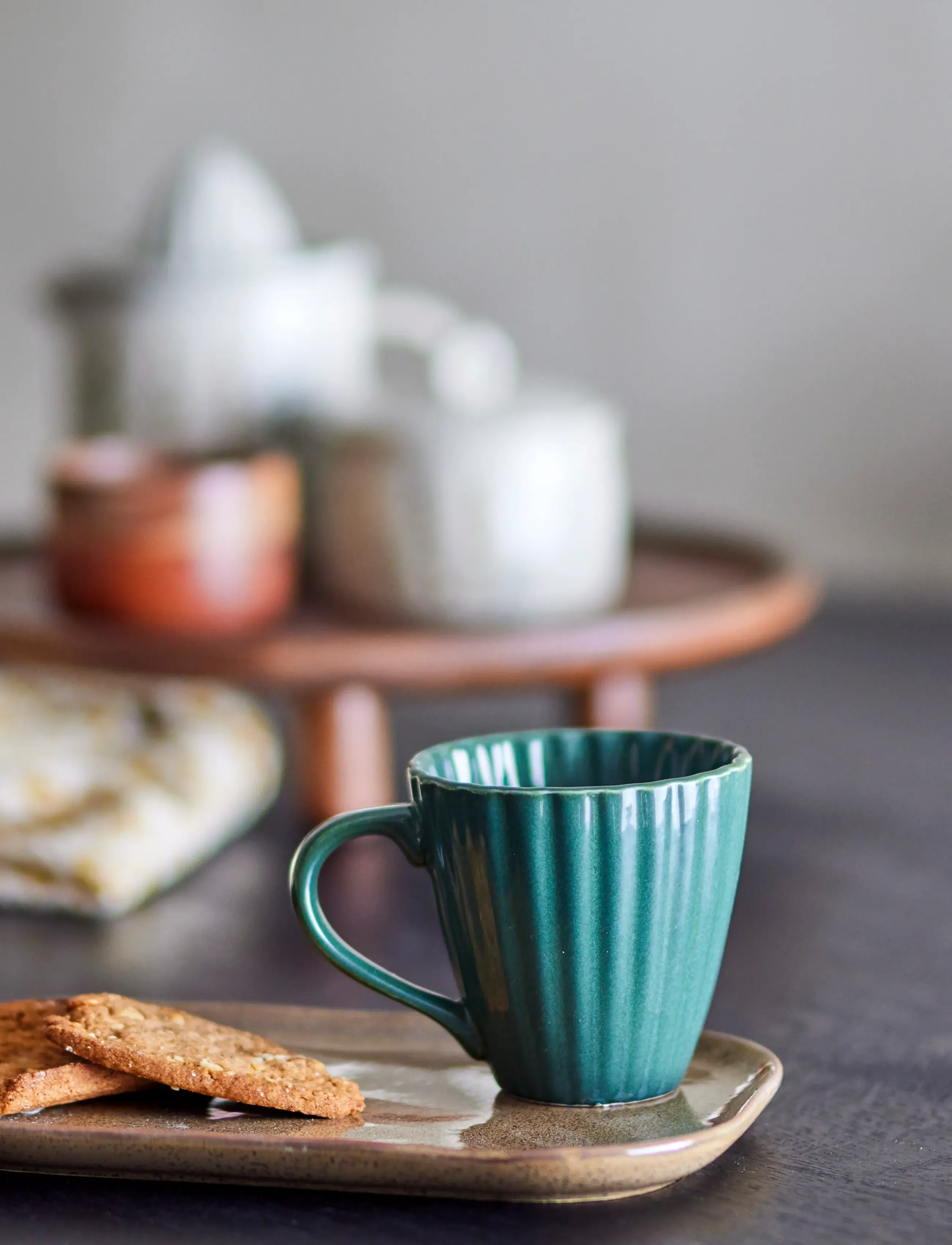 Bloomingville - Latina Mug - tea cups - green - 2