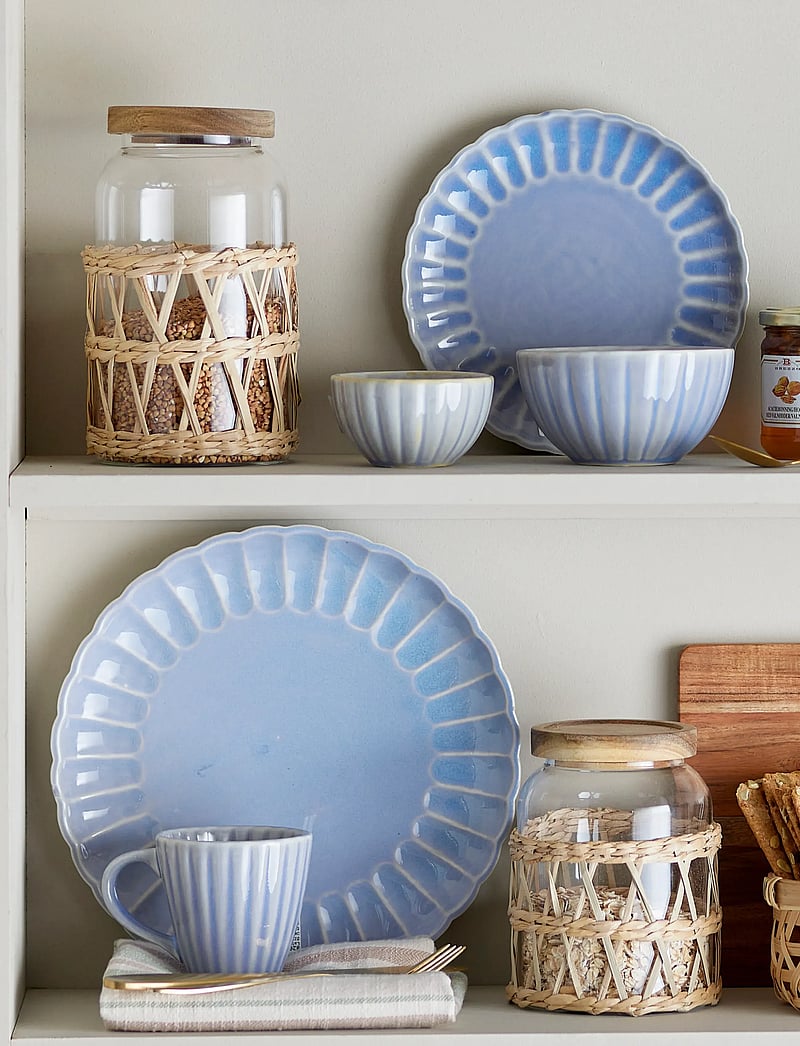 Bloomingville - Latina Bowl - servierschalen - blue - 3