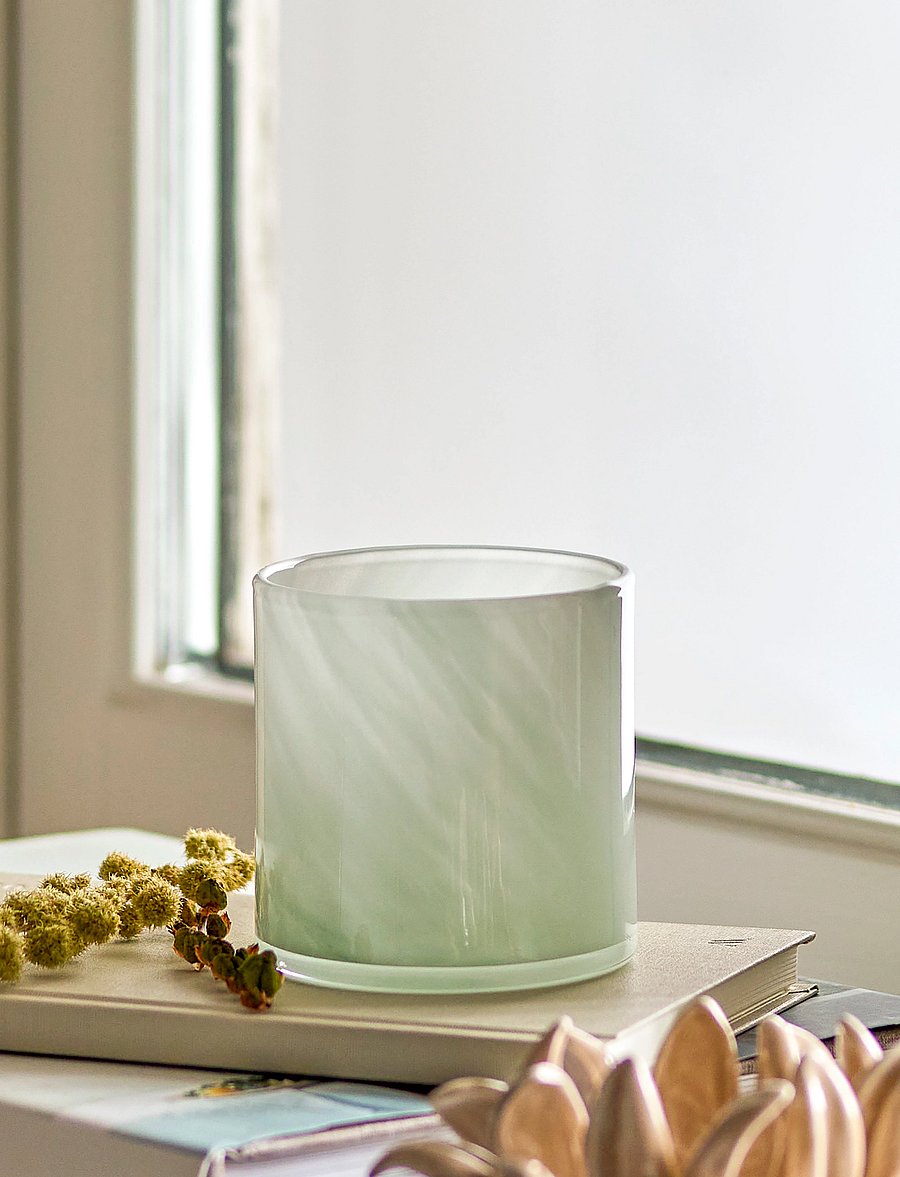 Bloomingville - Sakkara Votive - teelichthalter - green - 0