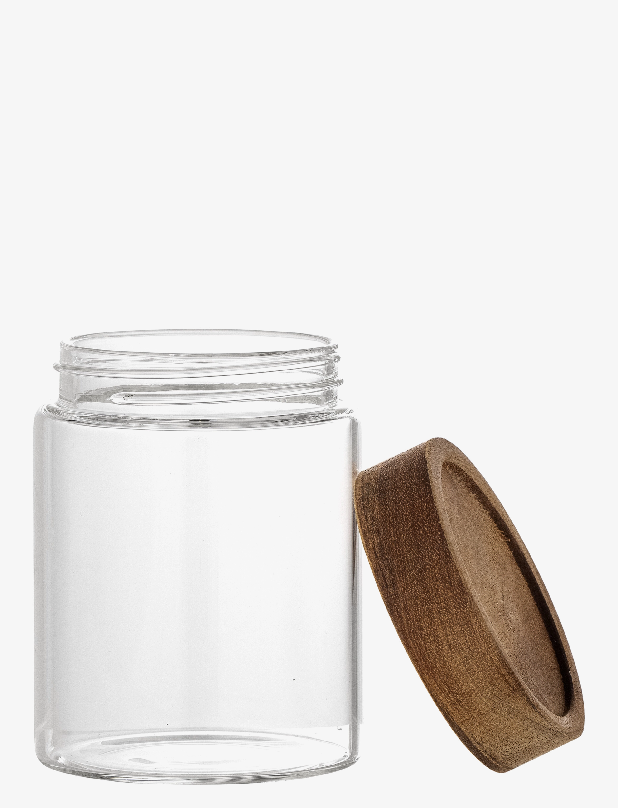 Bloomingville - Kauna Jar w/Lid - clear - 0