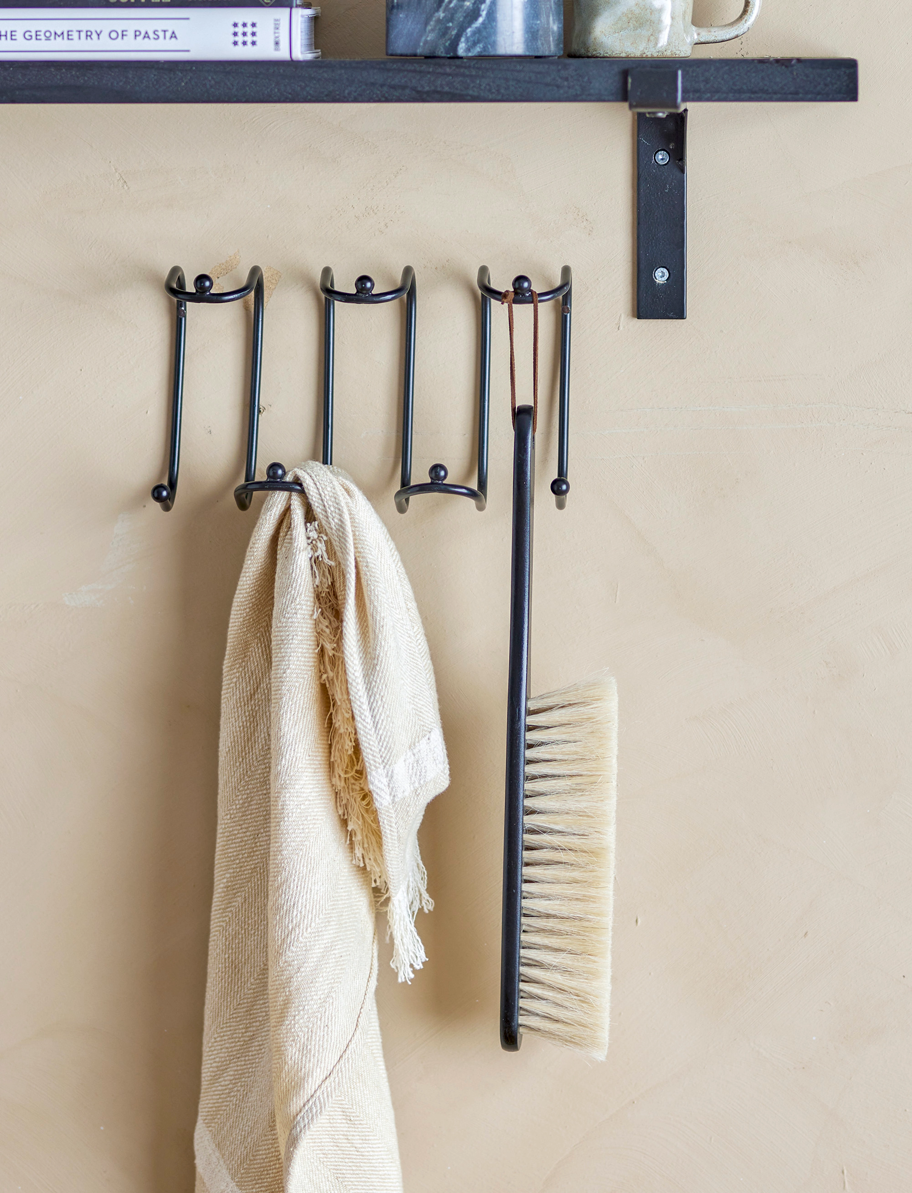 Bloomingville Cleaning Broom, One Size, Dishes & Cleaning, Schwarz - Brooms Broom Set, Homeware