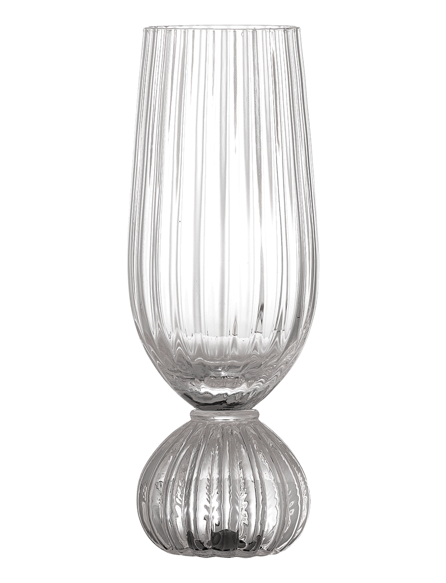 Bloomingville - Taurin Champagne Glass - sektgläser - clear - 1