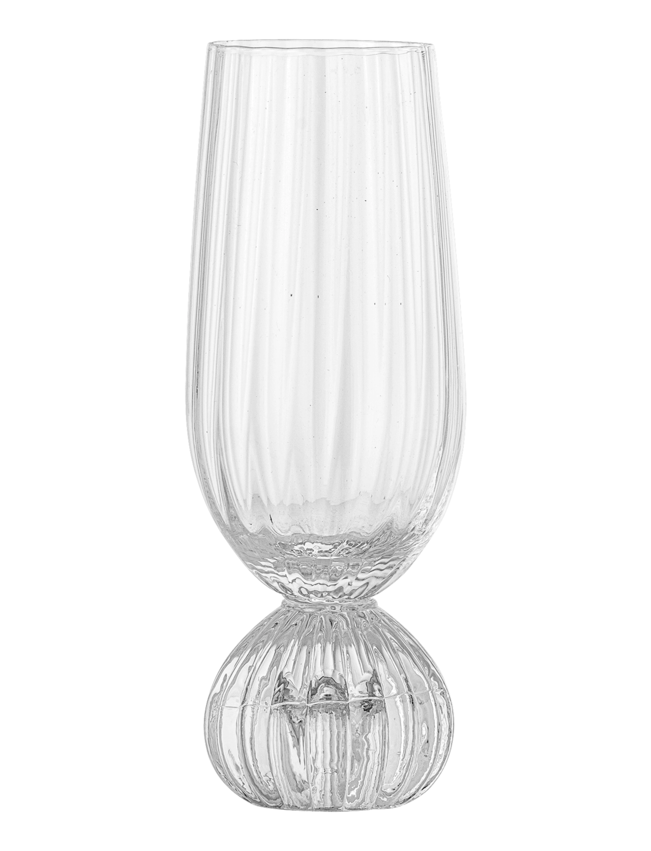 Bloomingville - Taurin Champagne Glass - champagne glasses - clear - 2