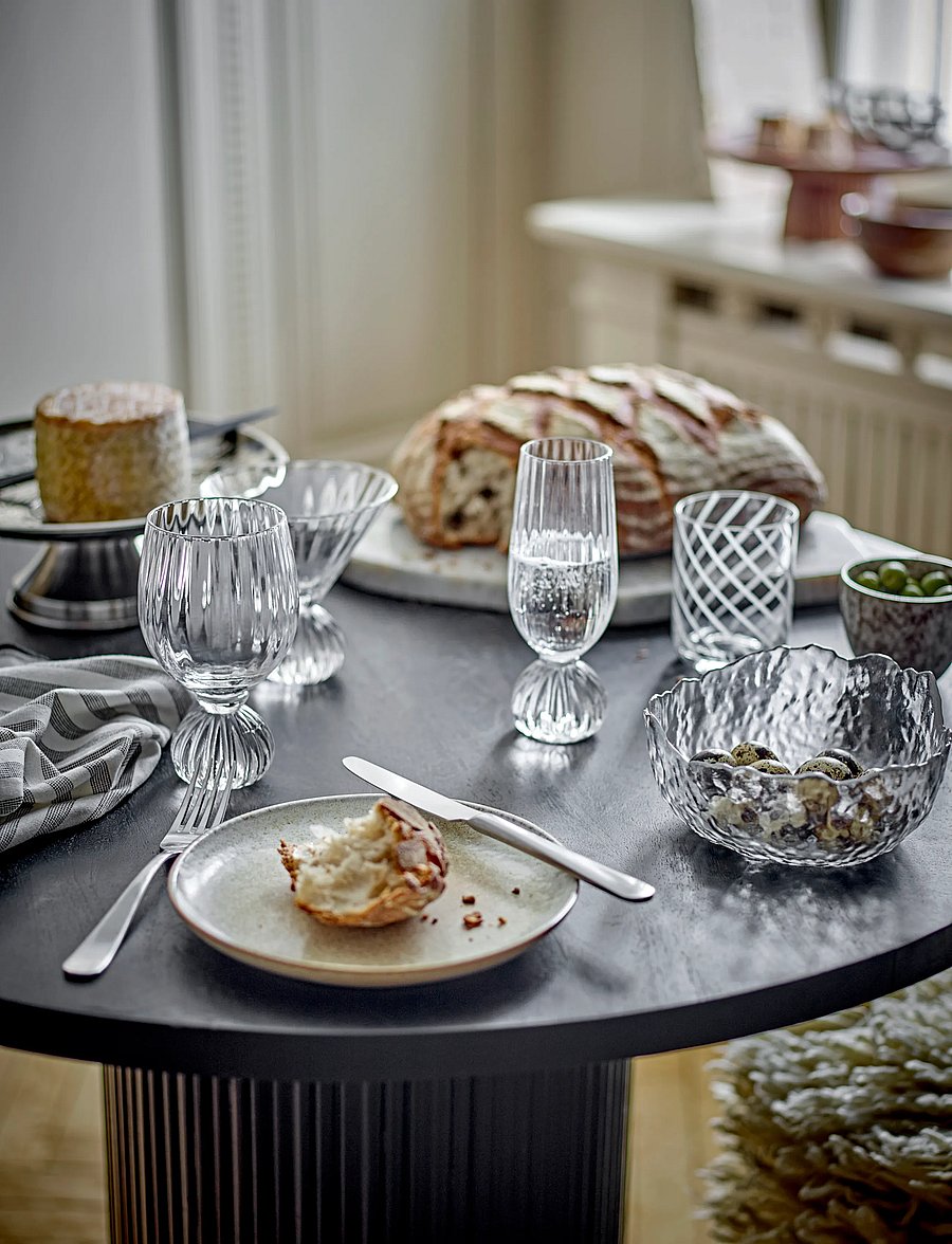 Bloomingville - Taurin Champagne Glass - sektgläser - clear - 3