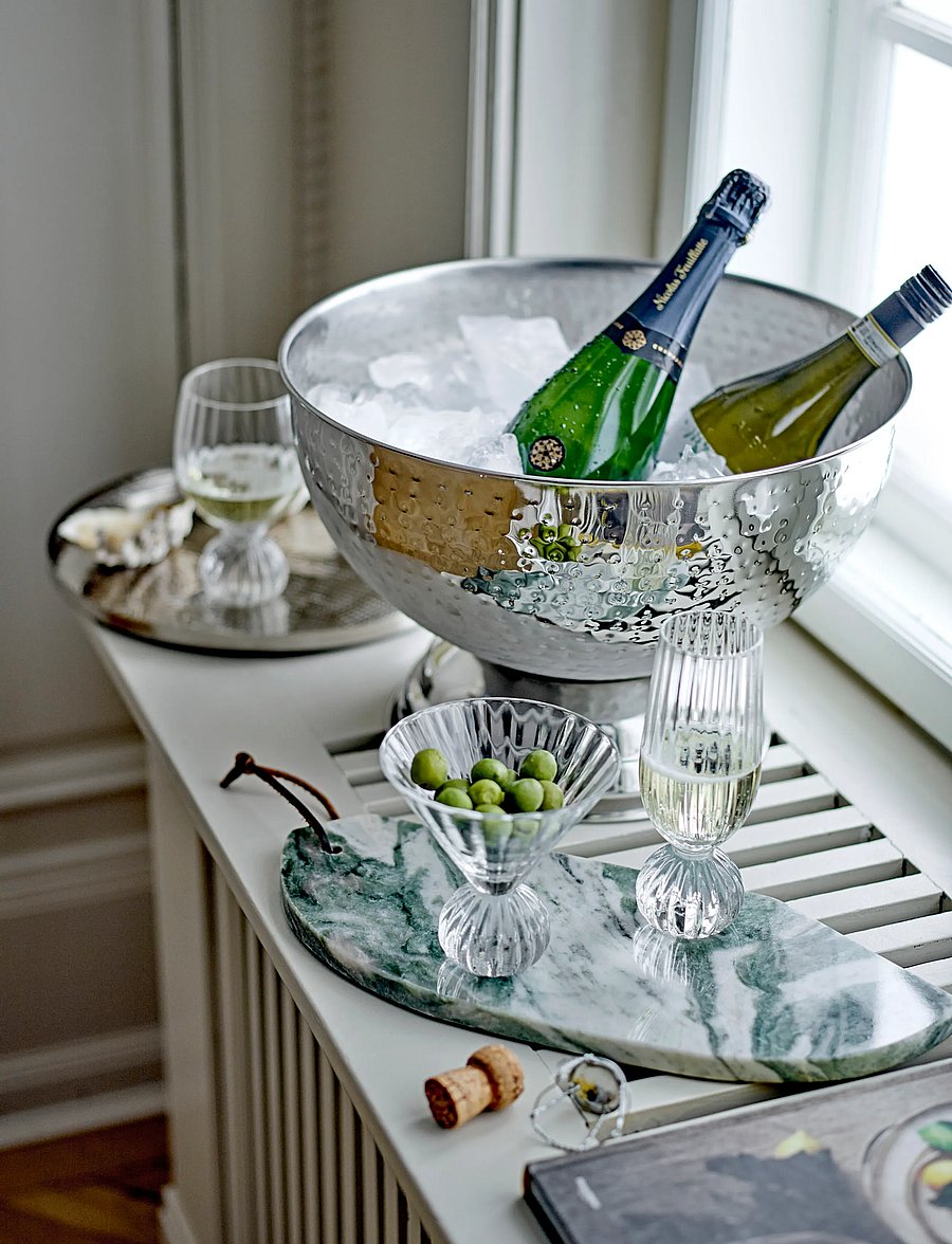 Bloomingville - Taurin Champagne Glass - sektgläser - clear - 5